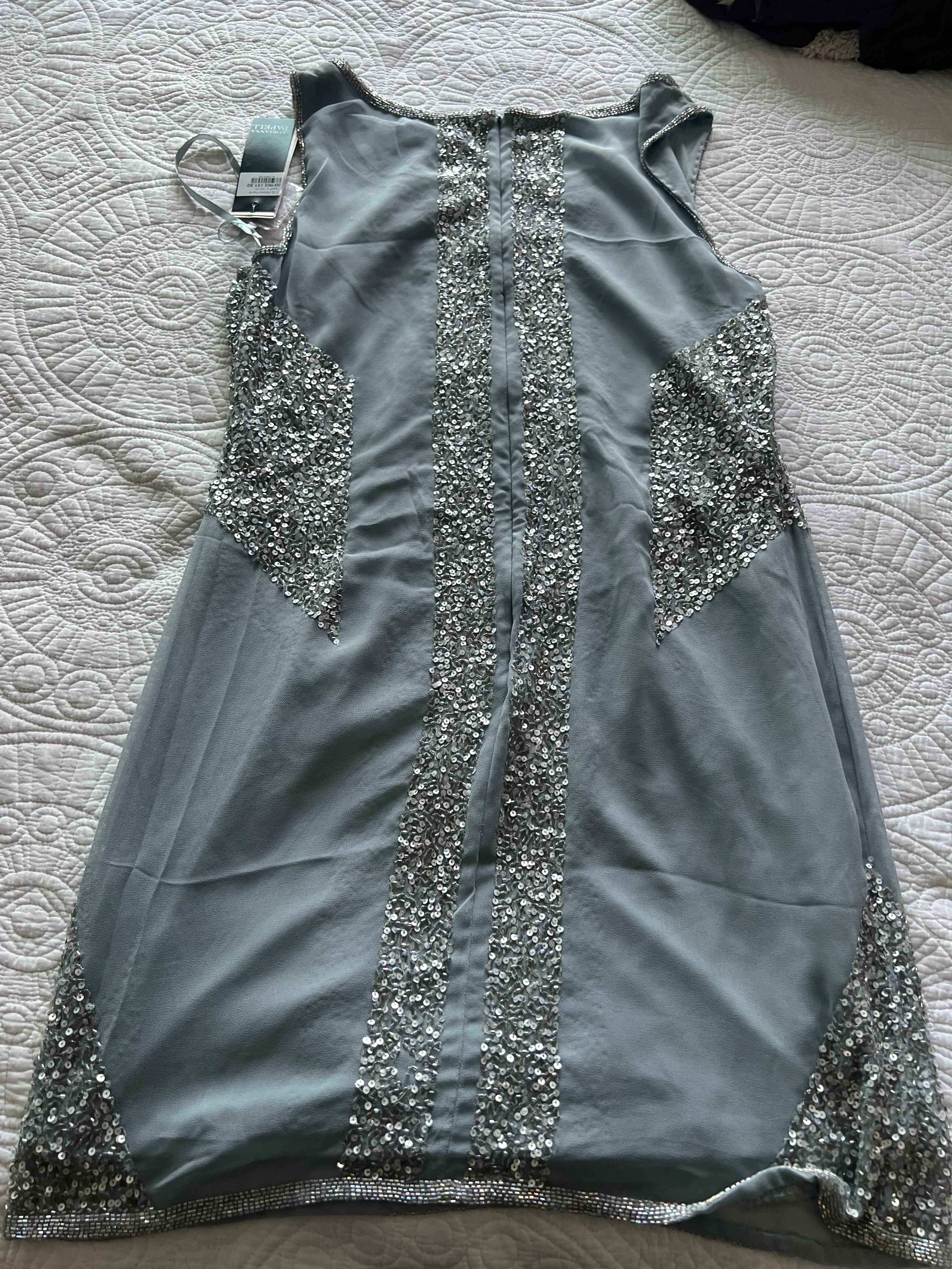Adrianna Papell blue top