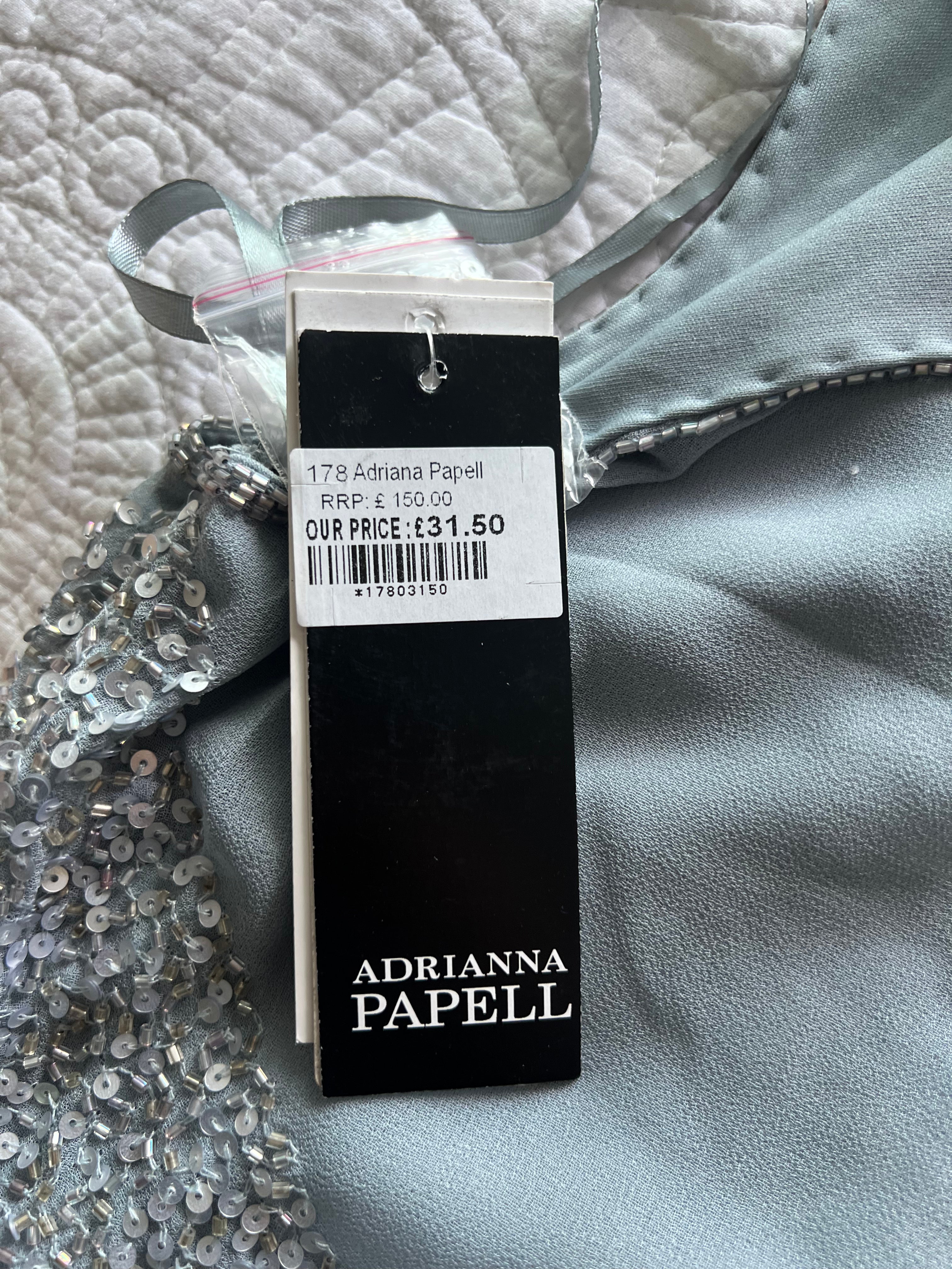 Adrianna Papell blue top