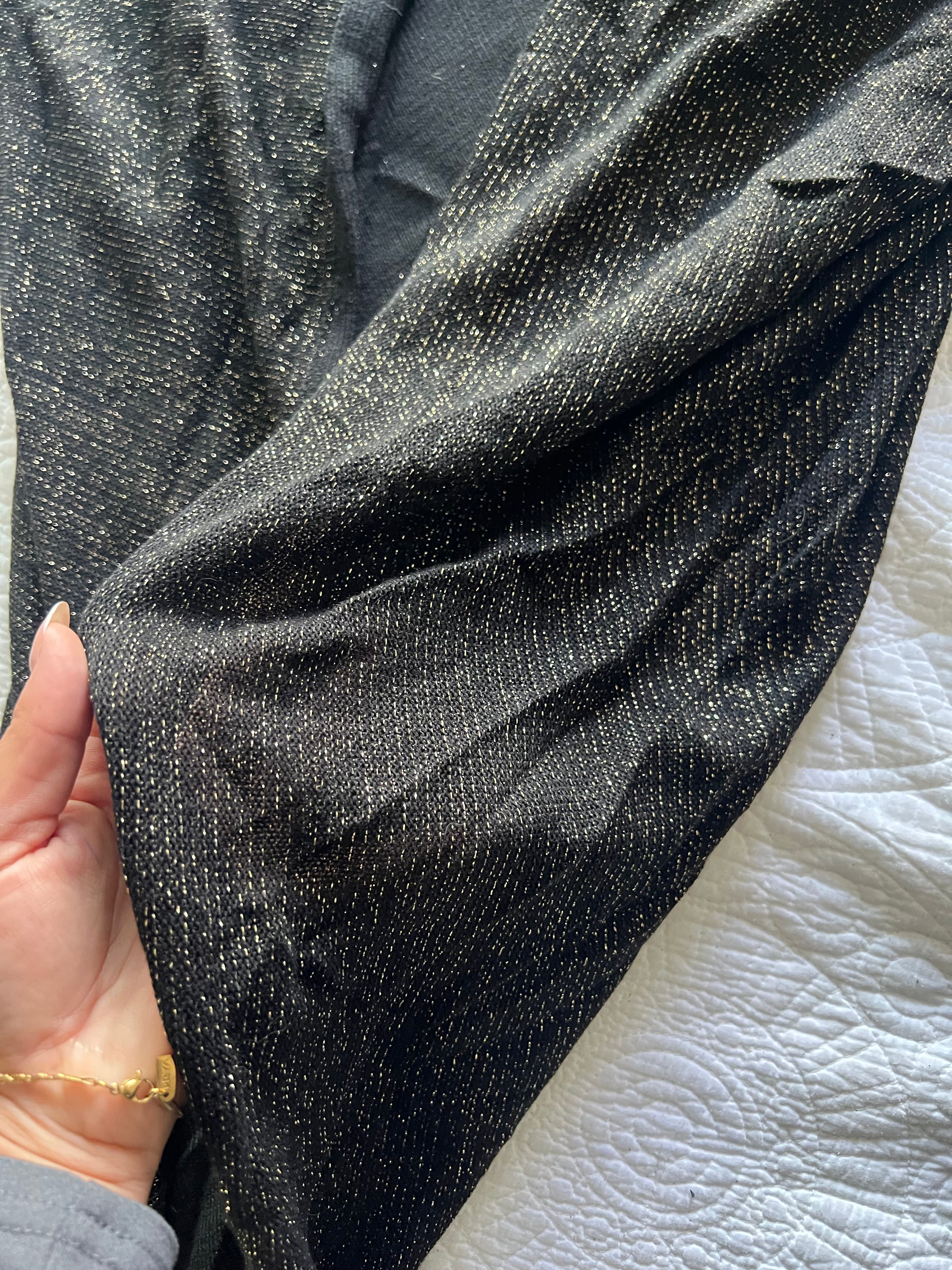 Dark green long cardigan