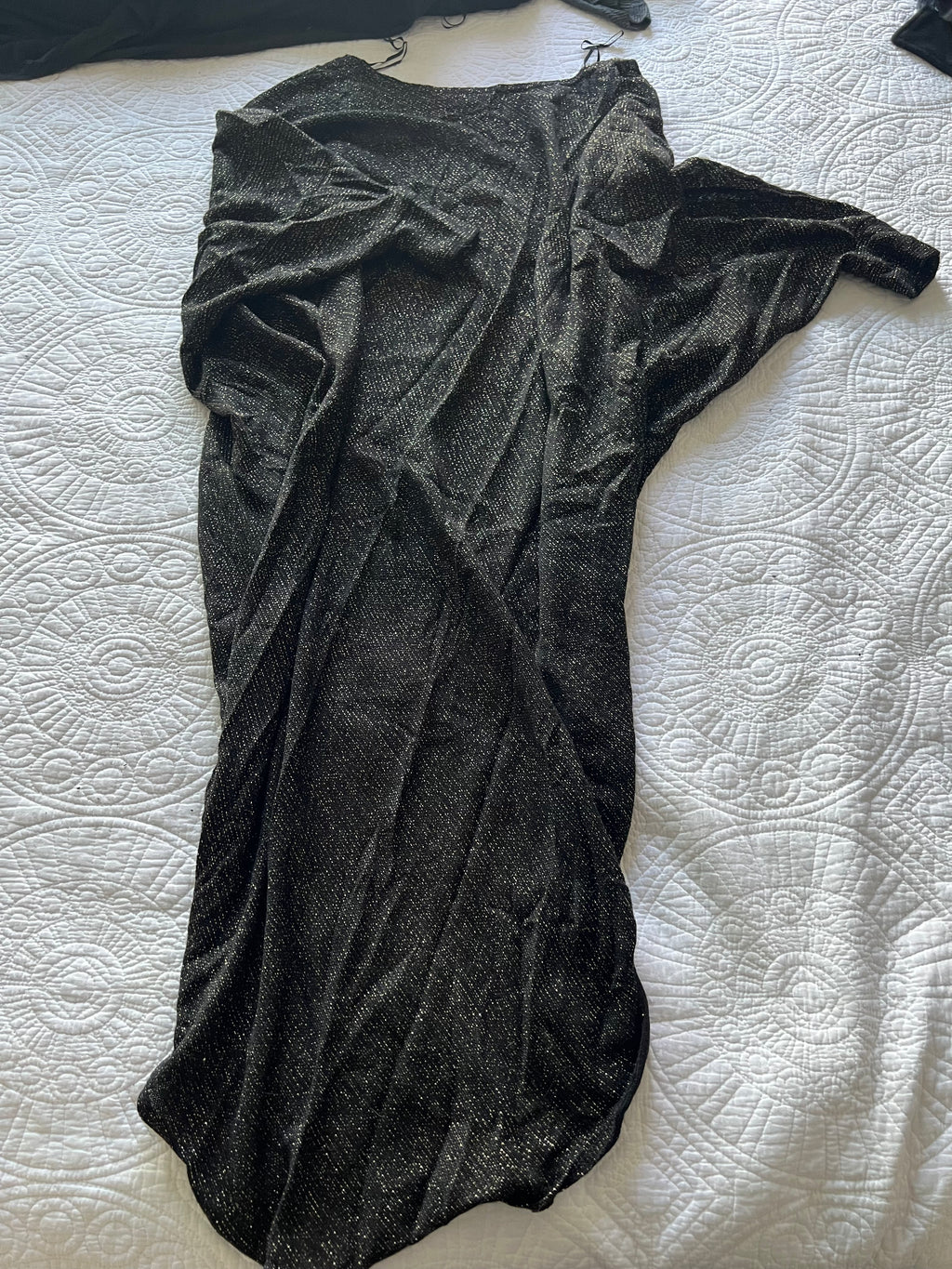 Dark green long cardigan