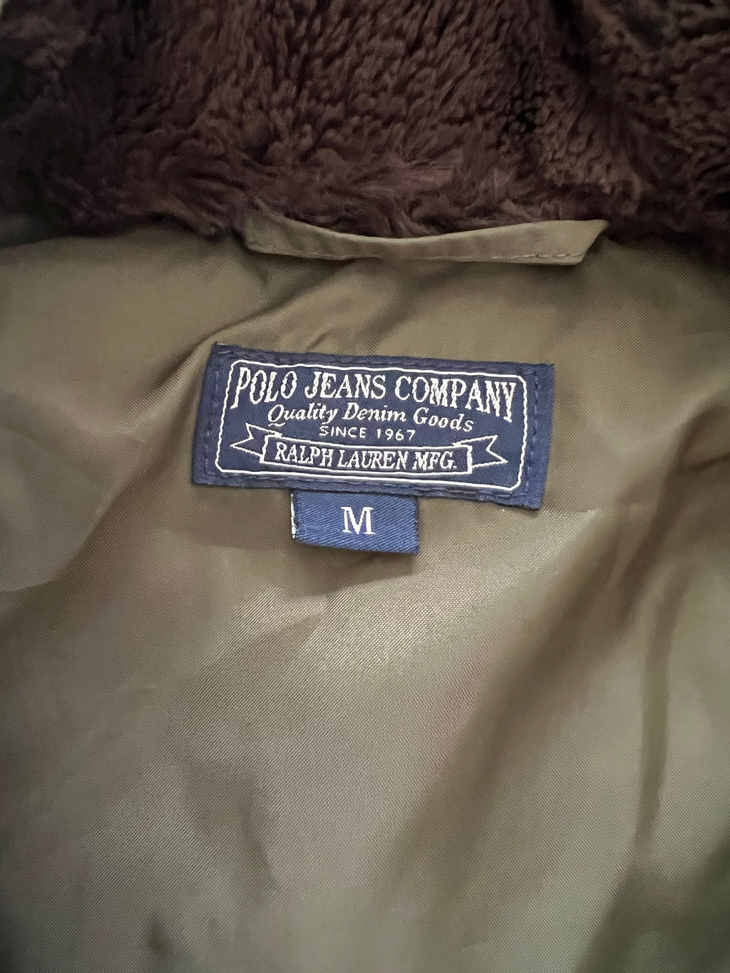 Polo Jeans Company dark green gilet