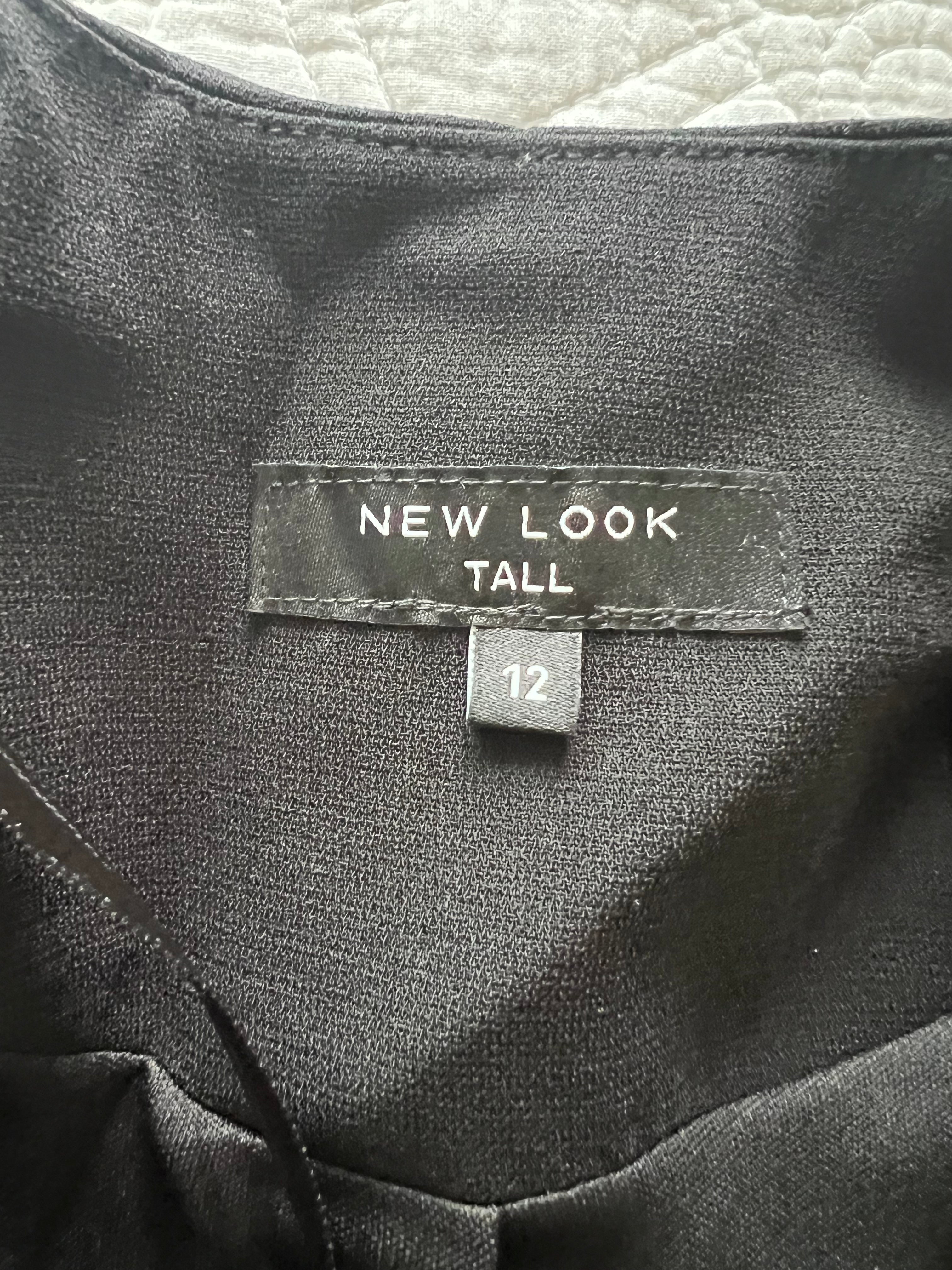 Tall, black blazer