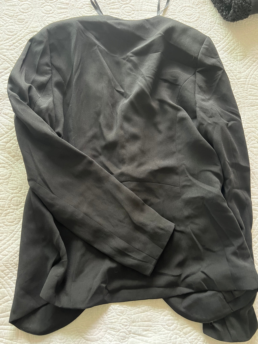 Tall, black blazer