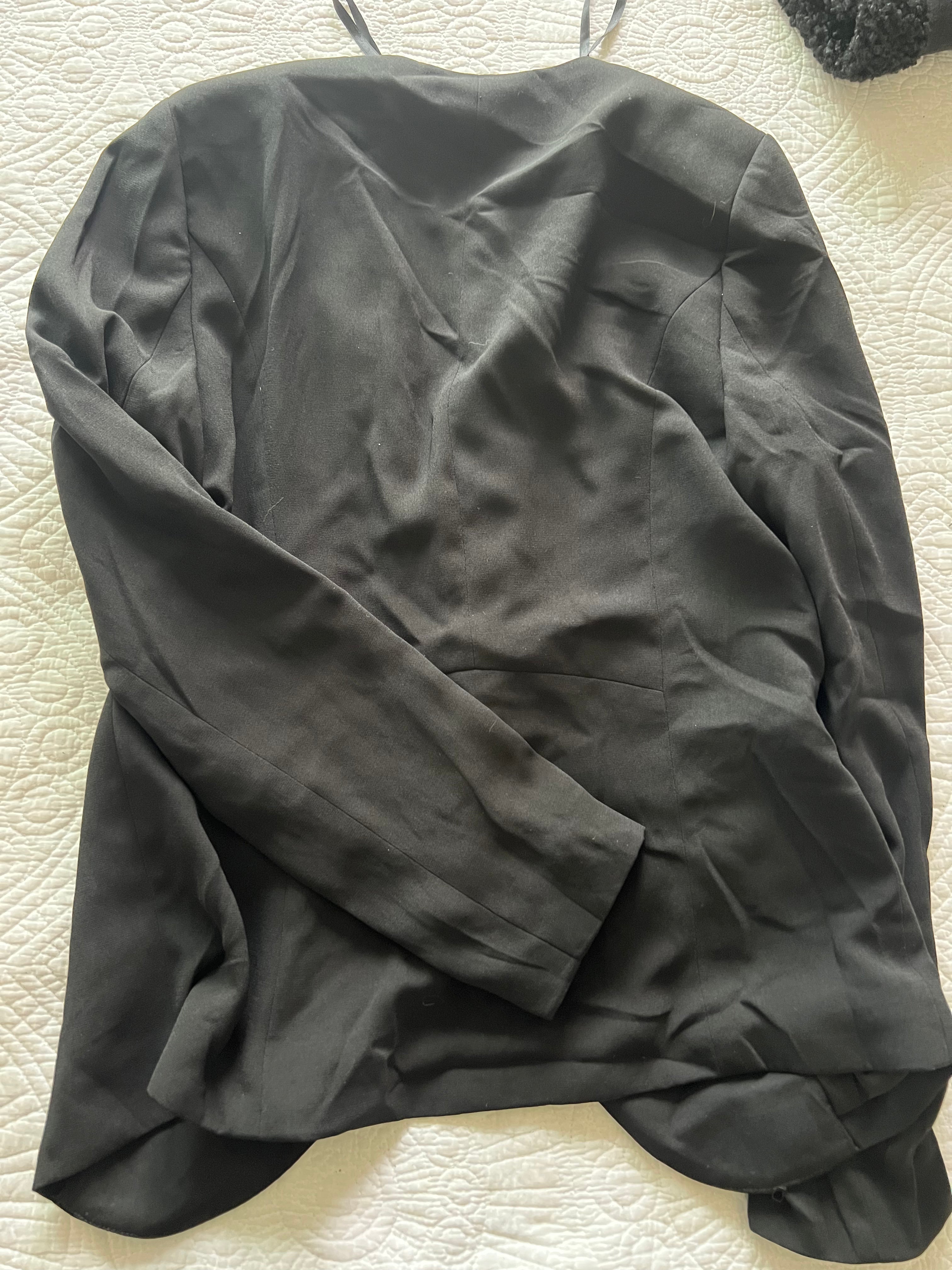 Tall, black blazer
