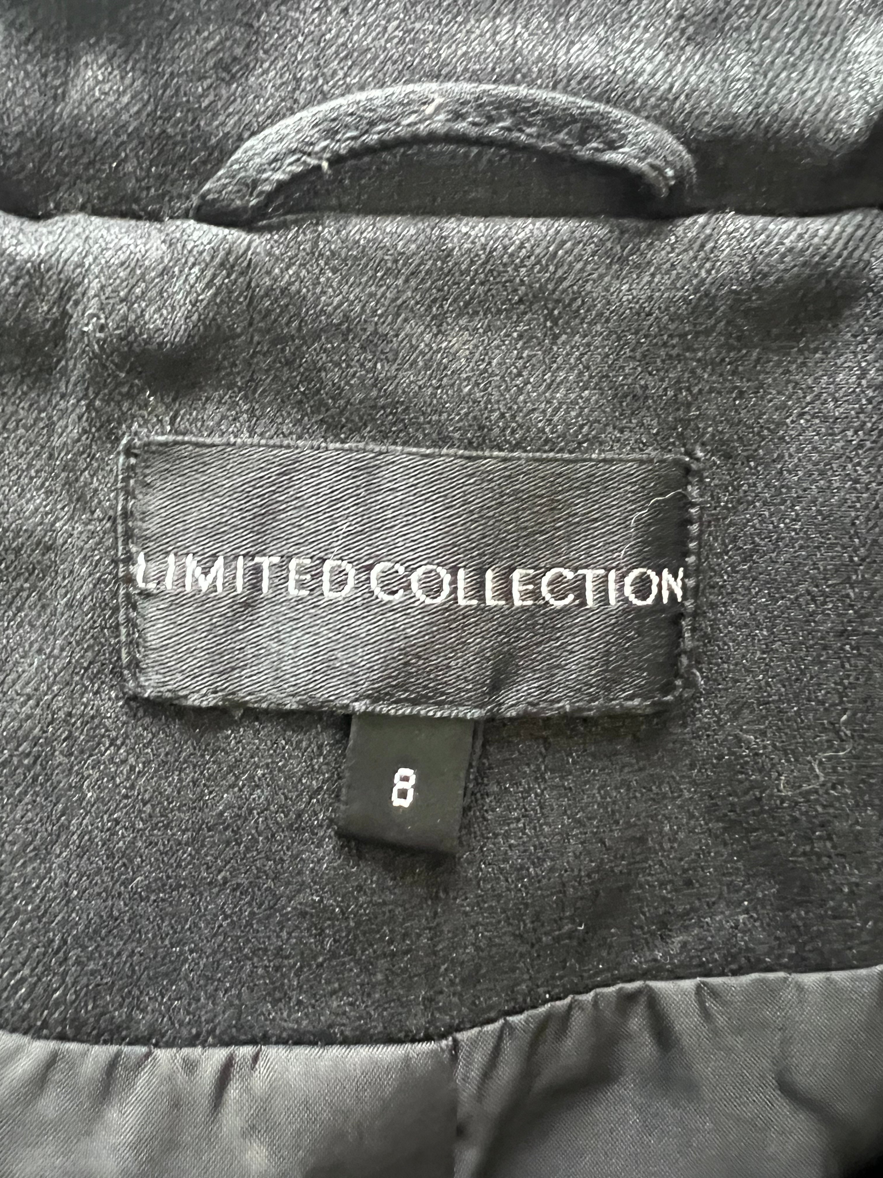 Black denim jacket