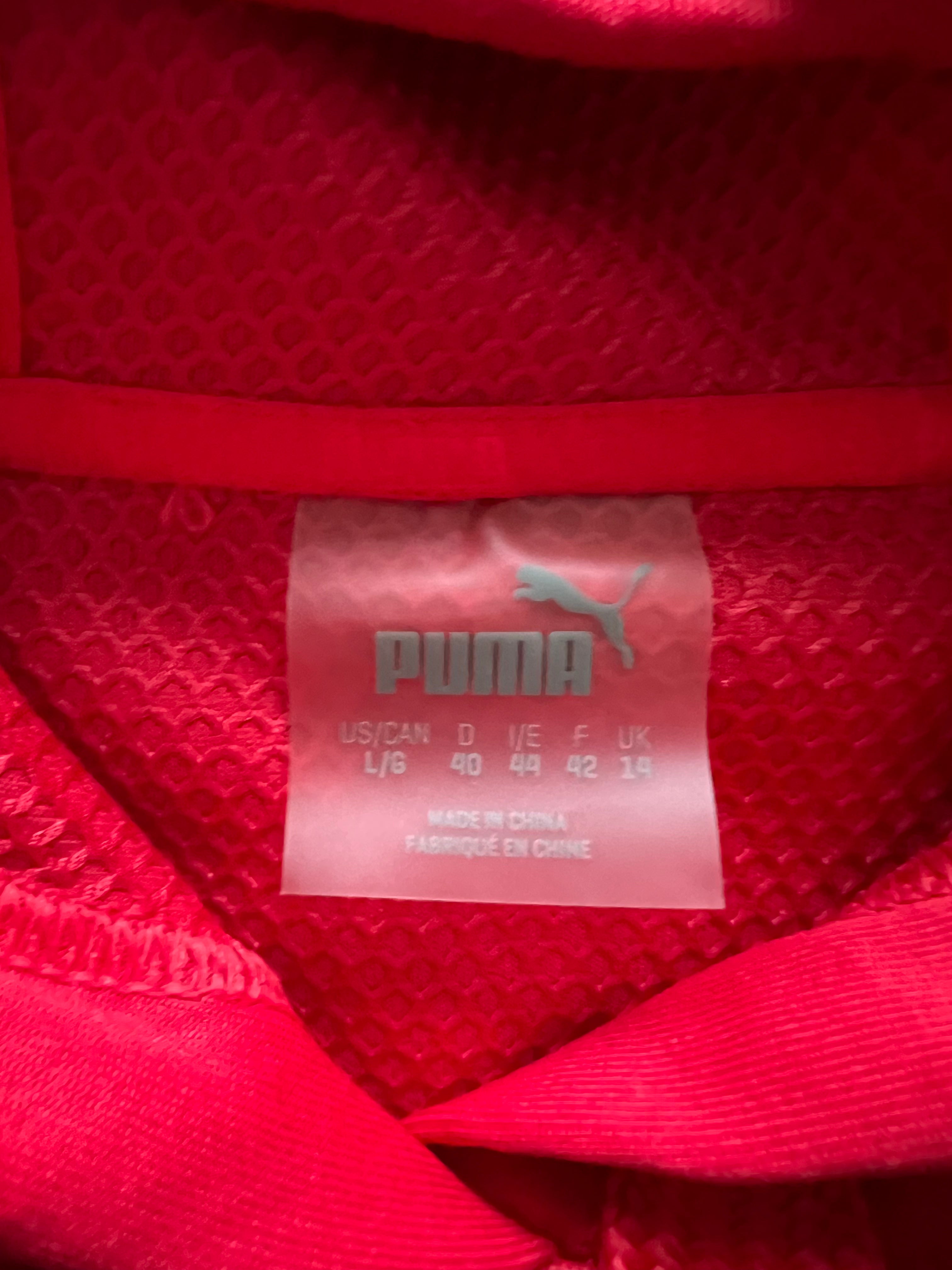 Red Puma hoodie