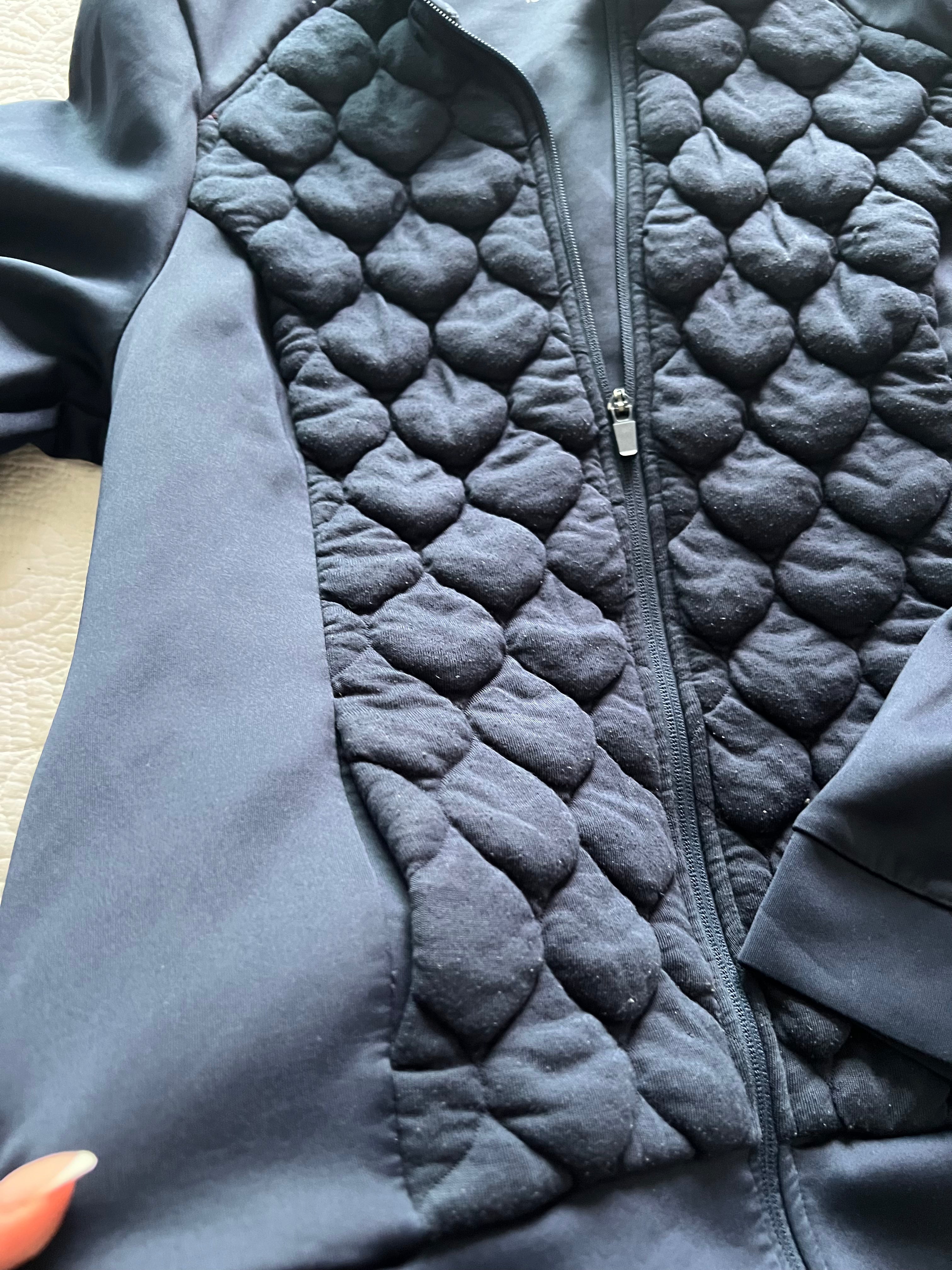 Blue long sleeve jacket