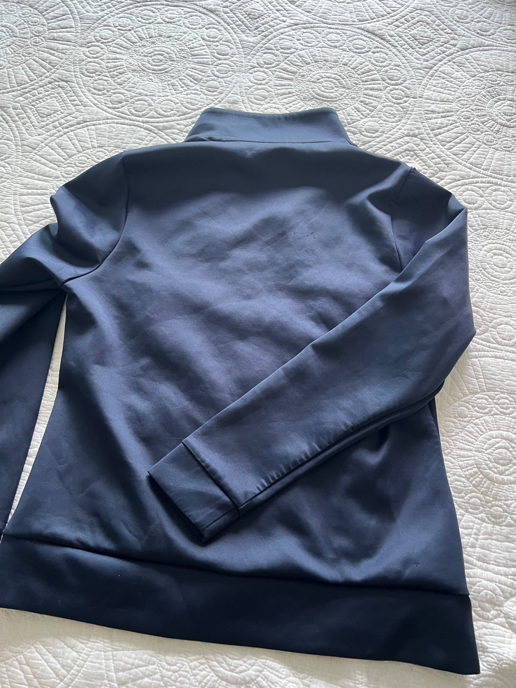 Blue long sleeve jacket