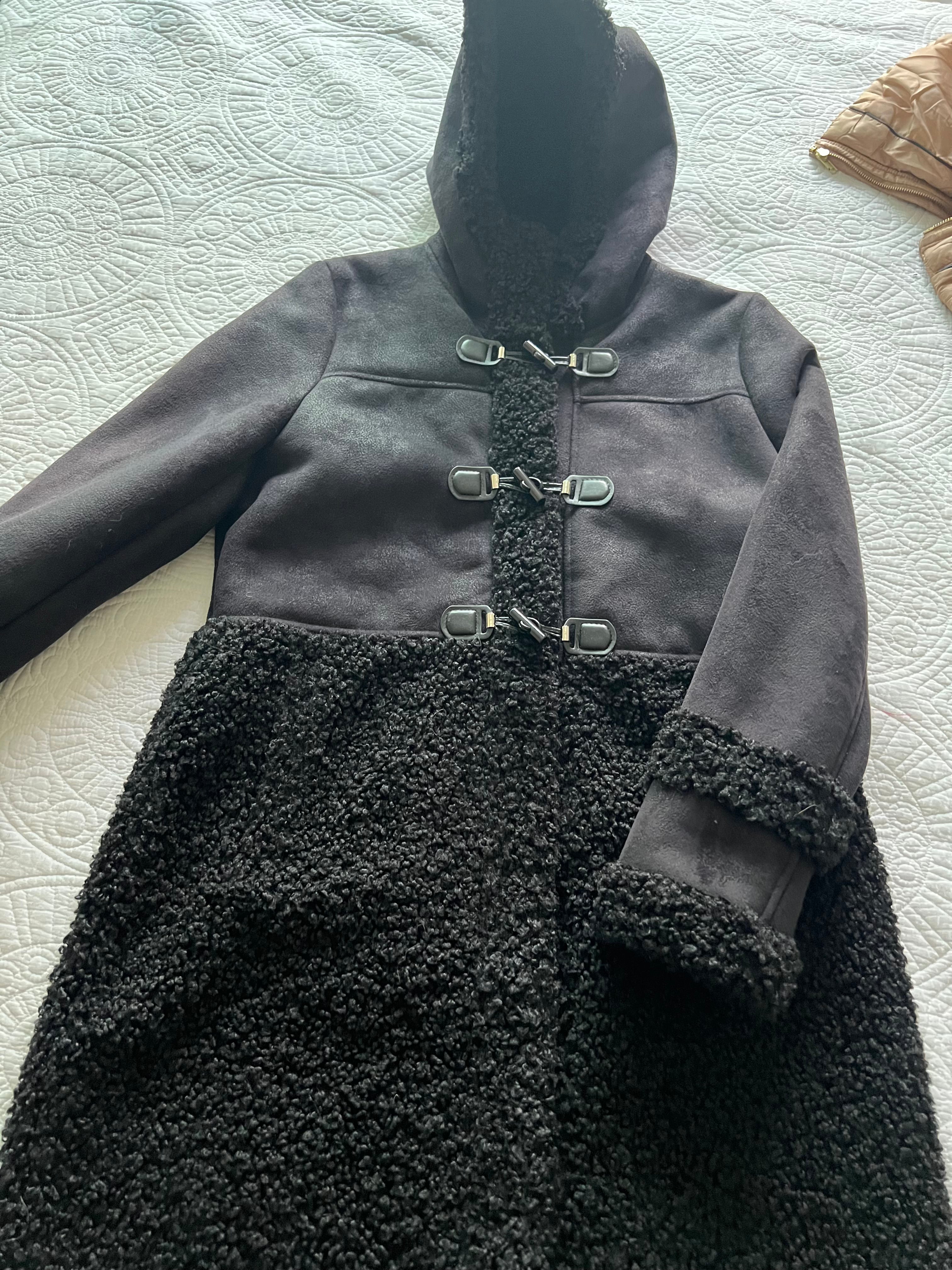 Black Ivanka Trump long coat
