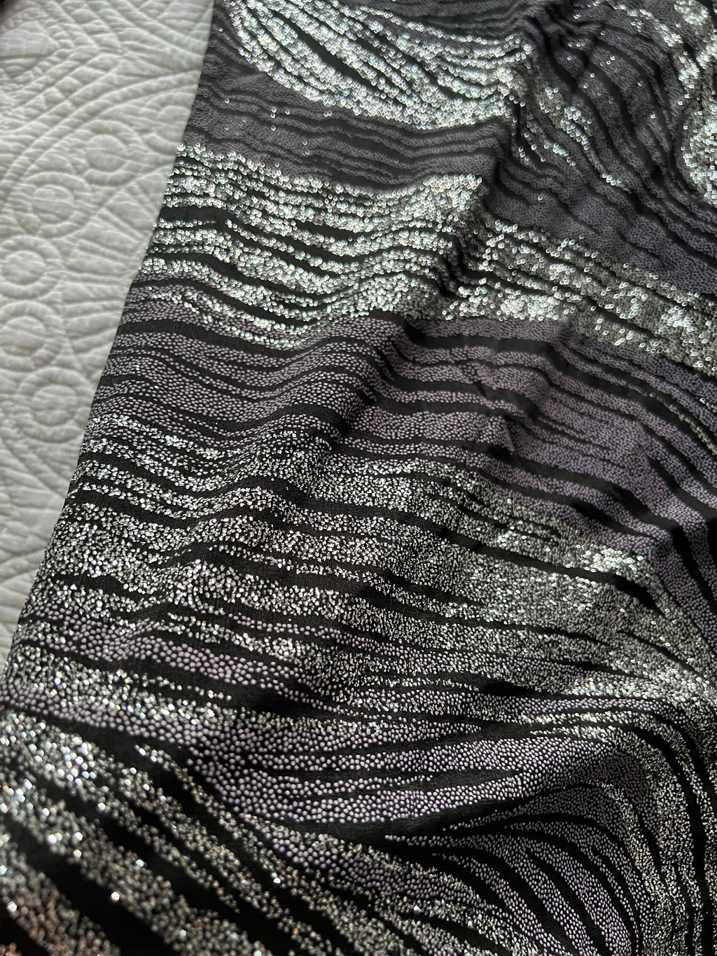 Maille Demoiselle Grey midi dress