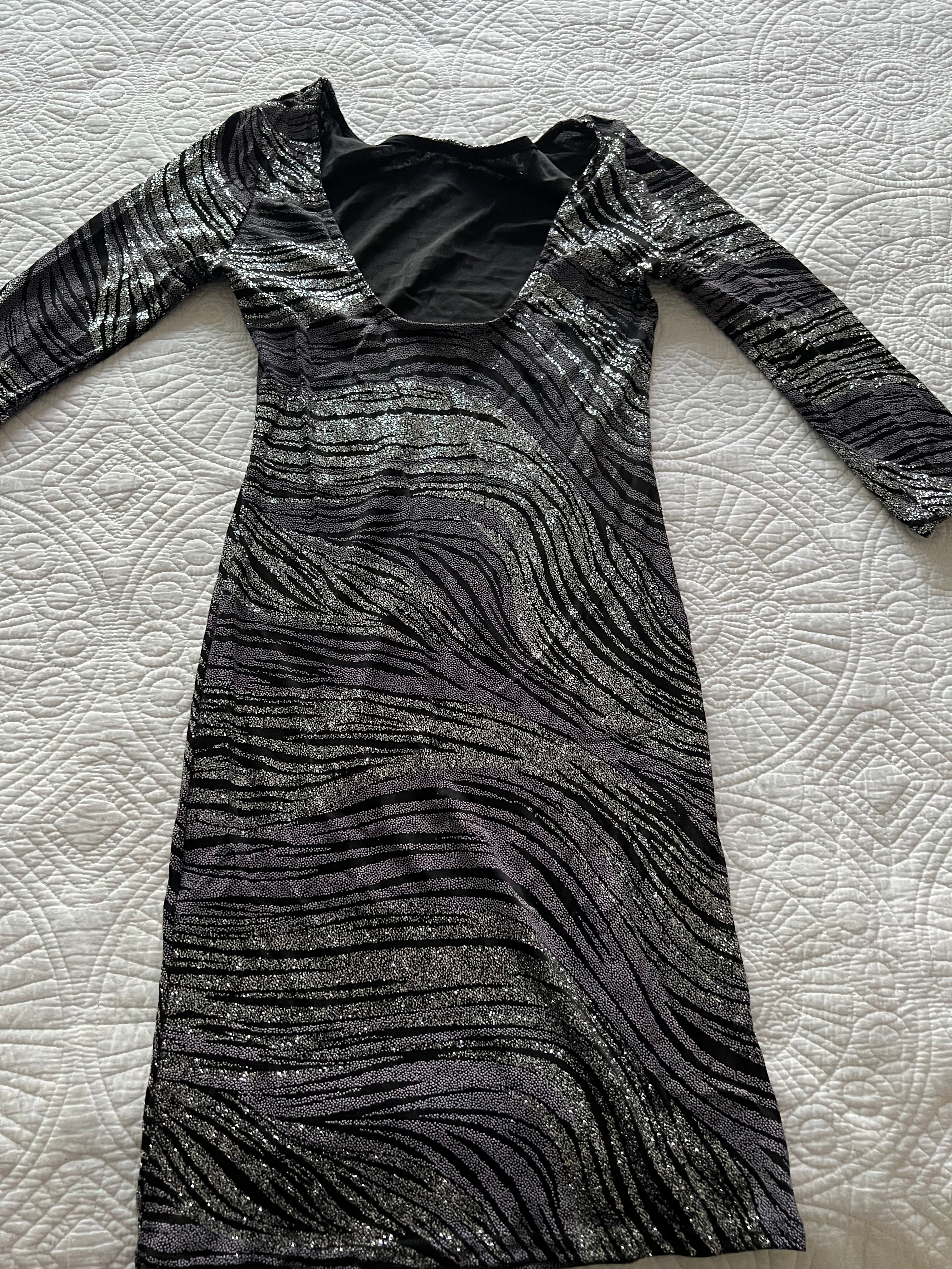Maille Demoiselle Grey midi dress
