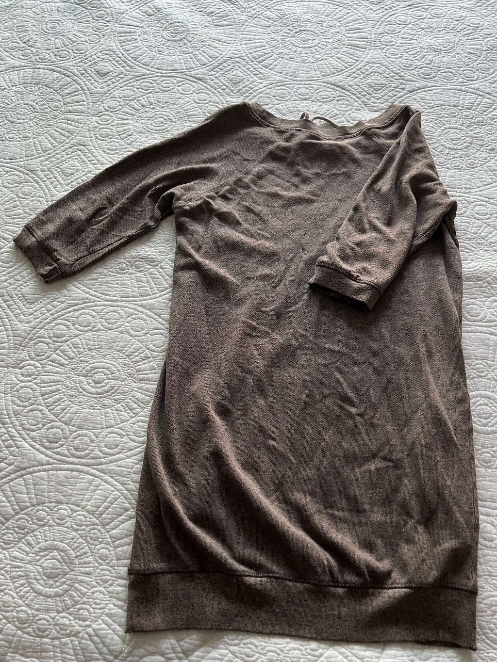 Brown oversized jumper