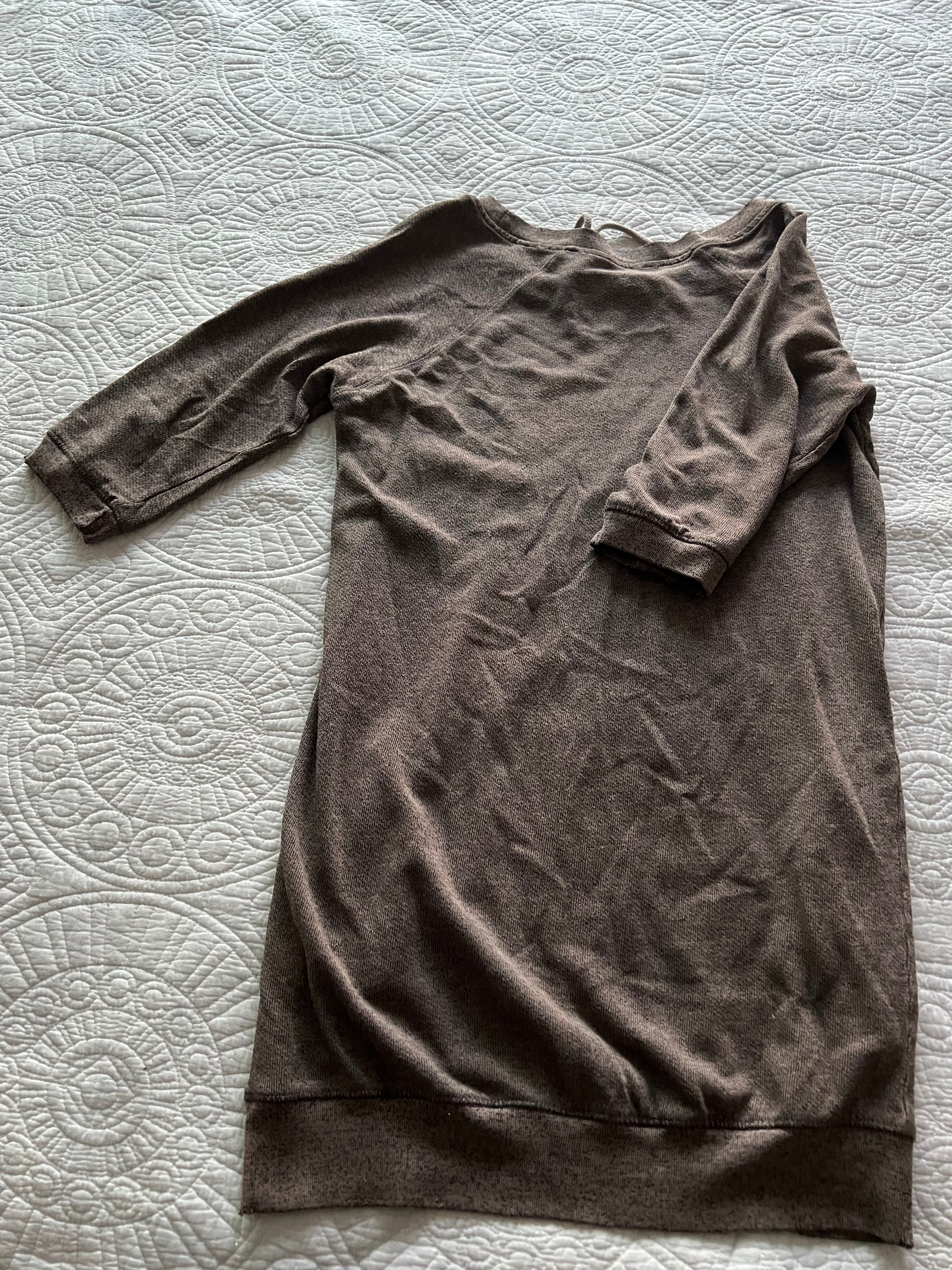 Brown oversized jumper