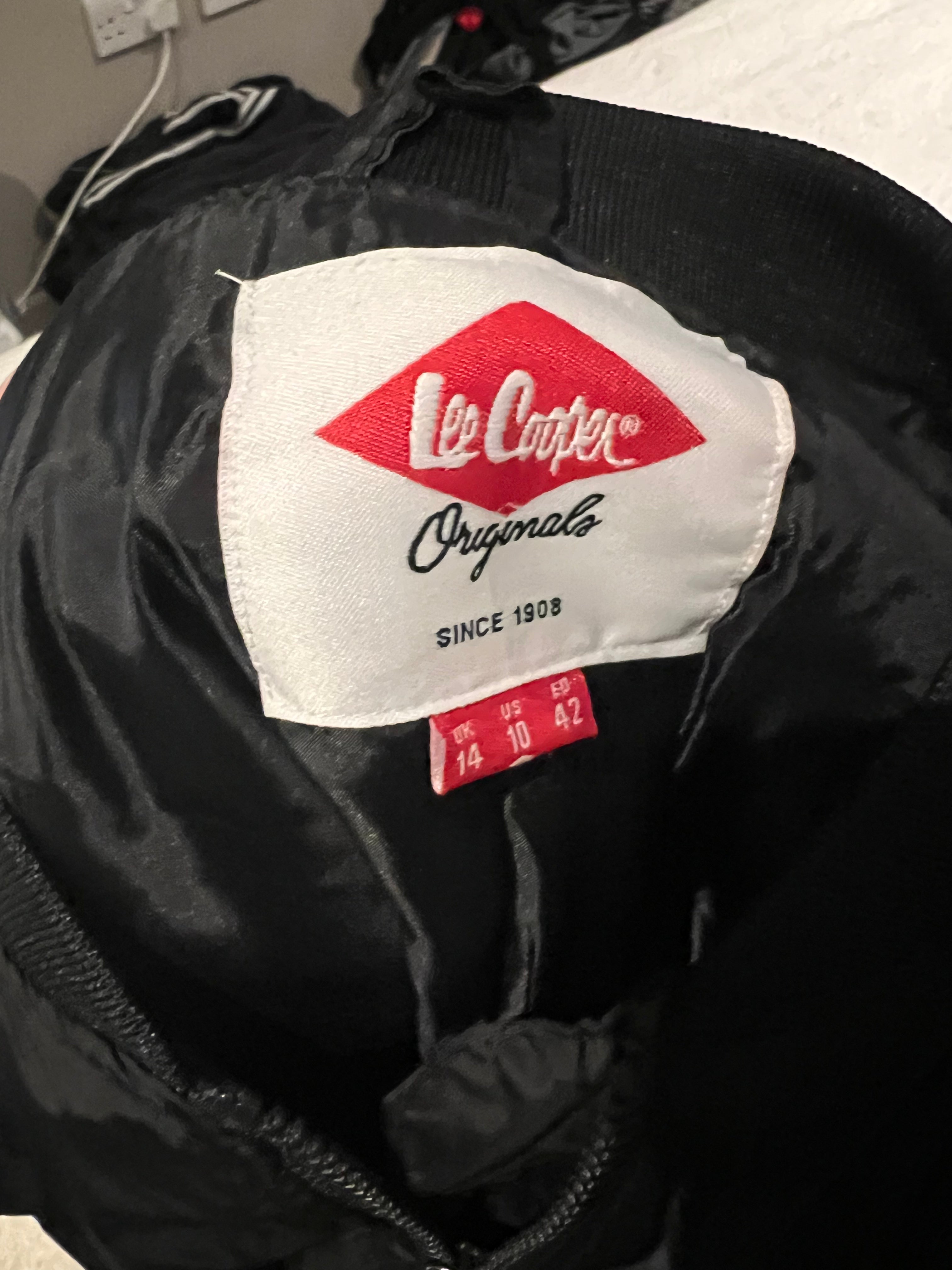 Black LEE COOPER jacket