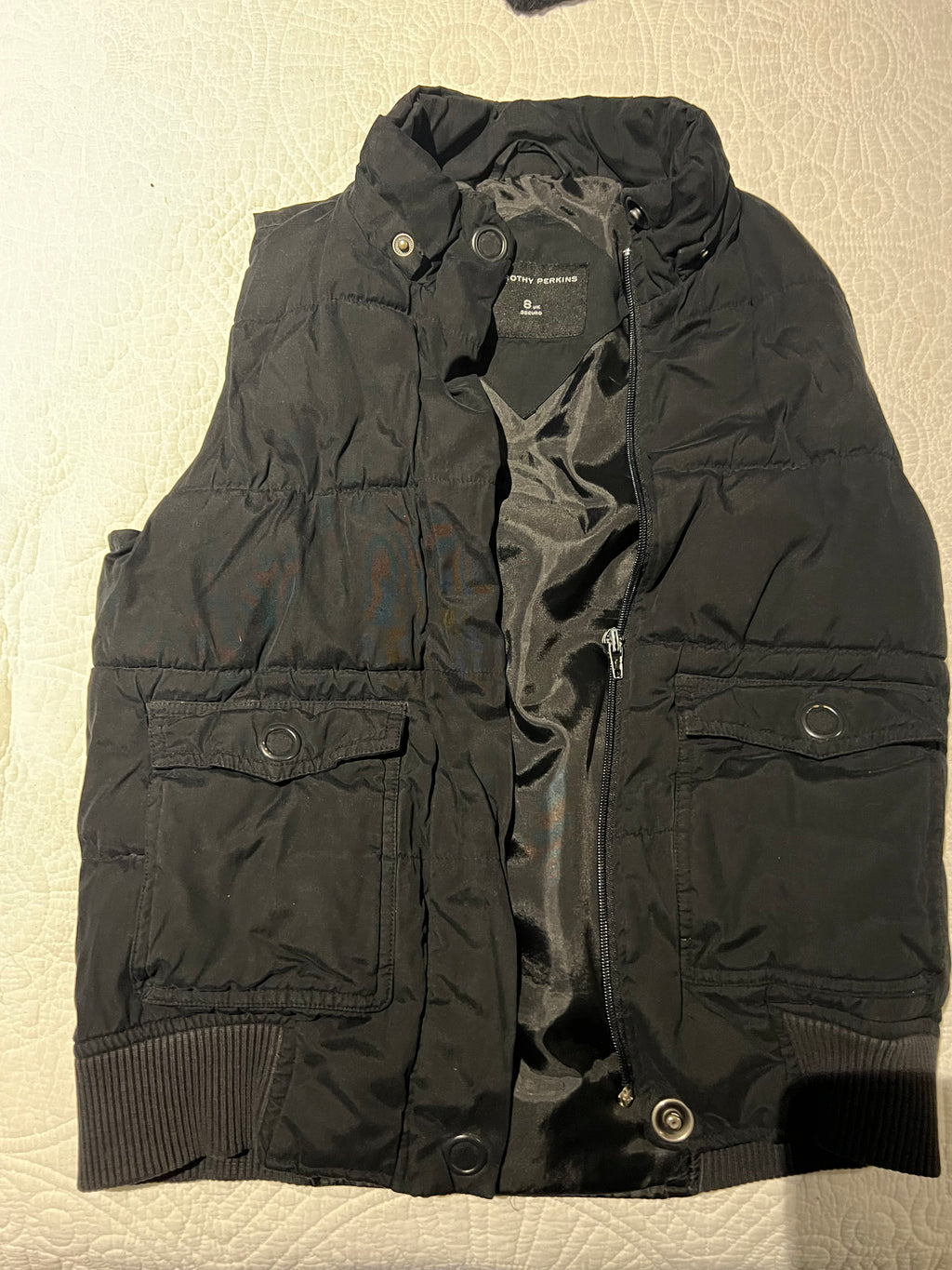 Black Dorothy Perkins gilet