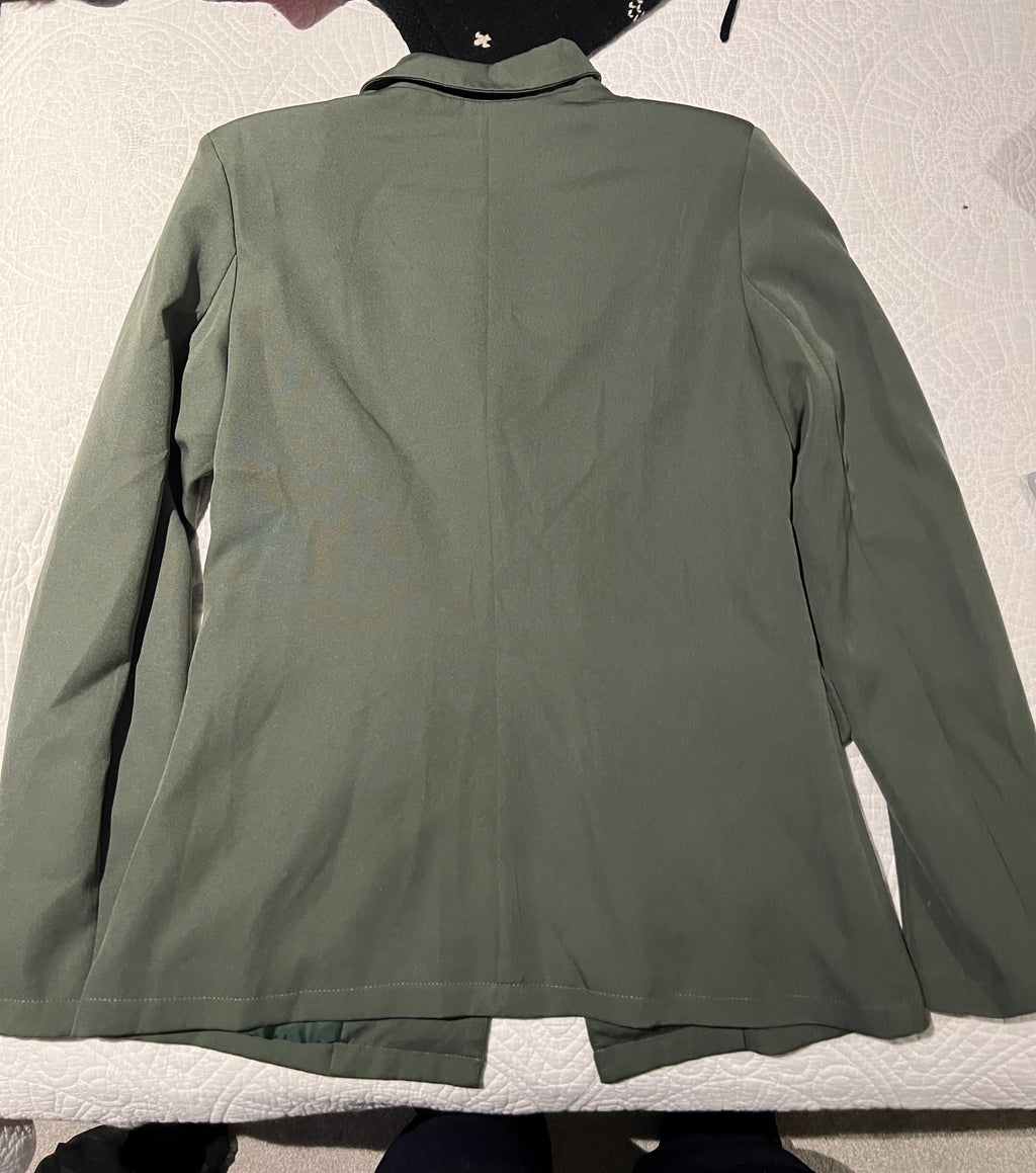 Dark green blazer
