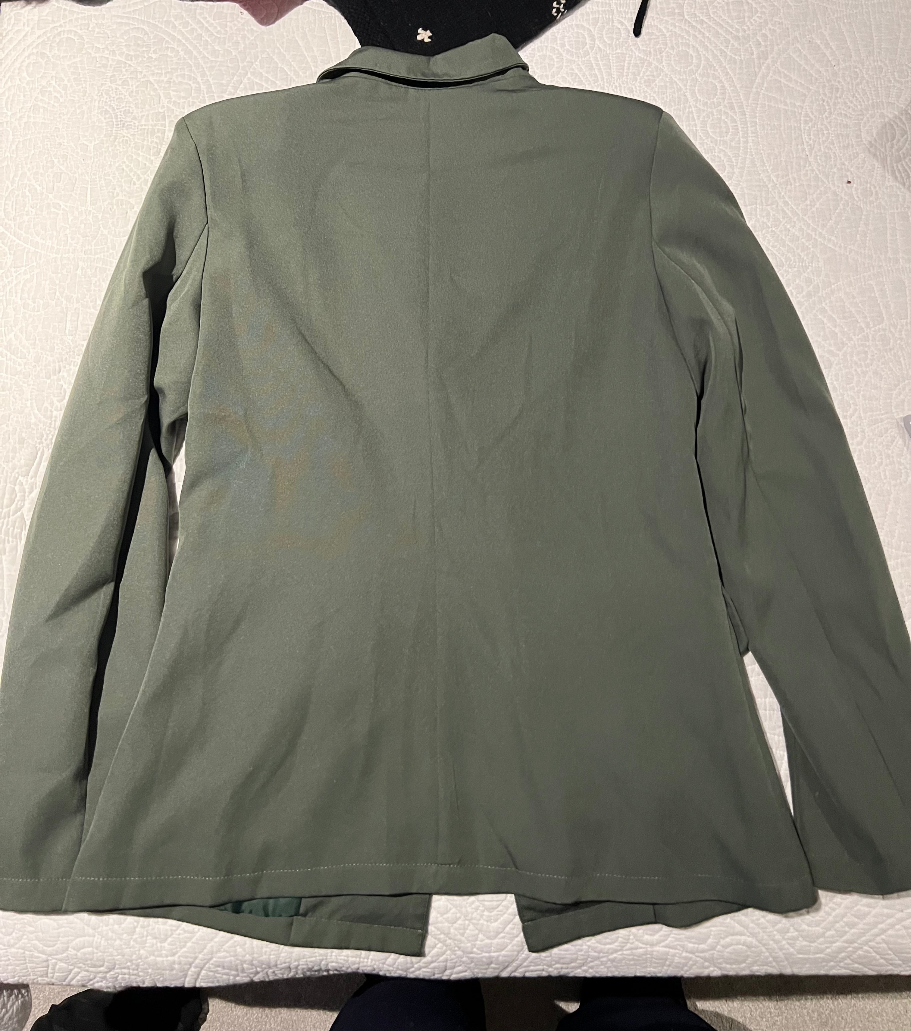 Dark green blazer