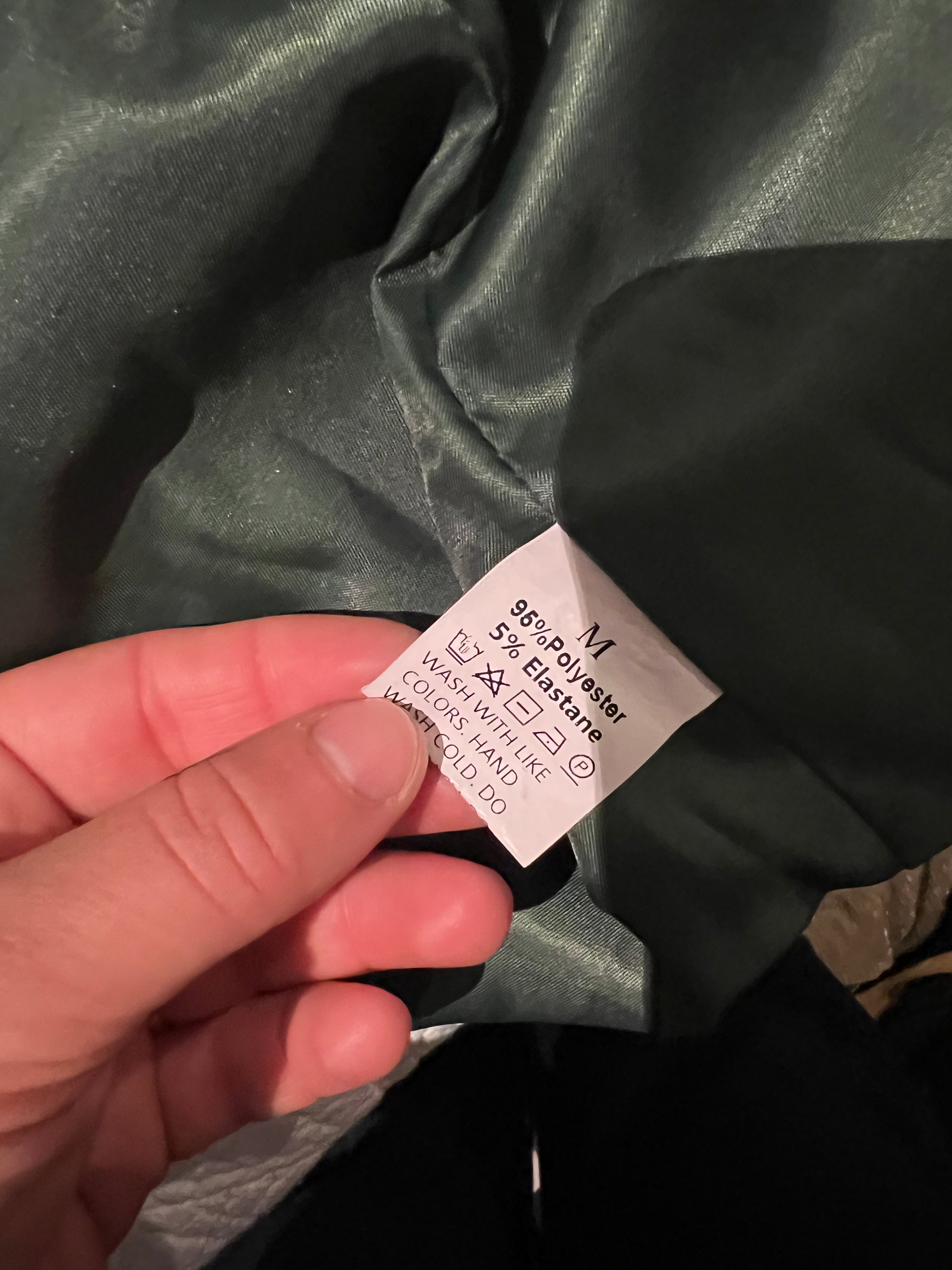 Dark green blazer