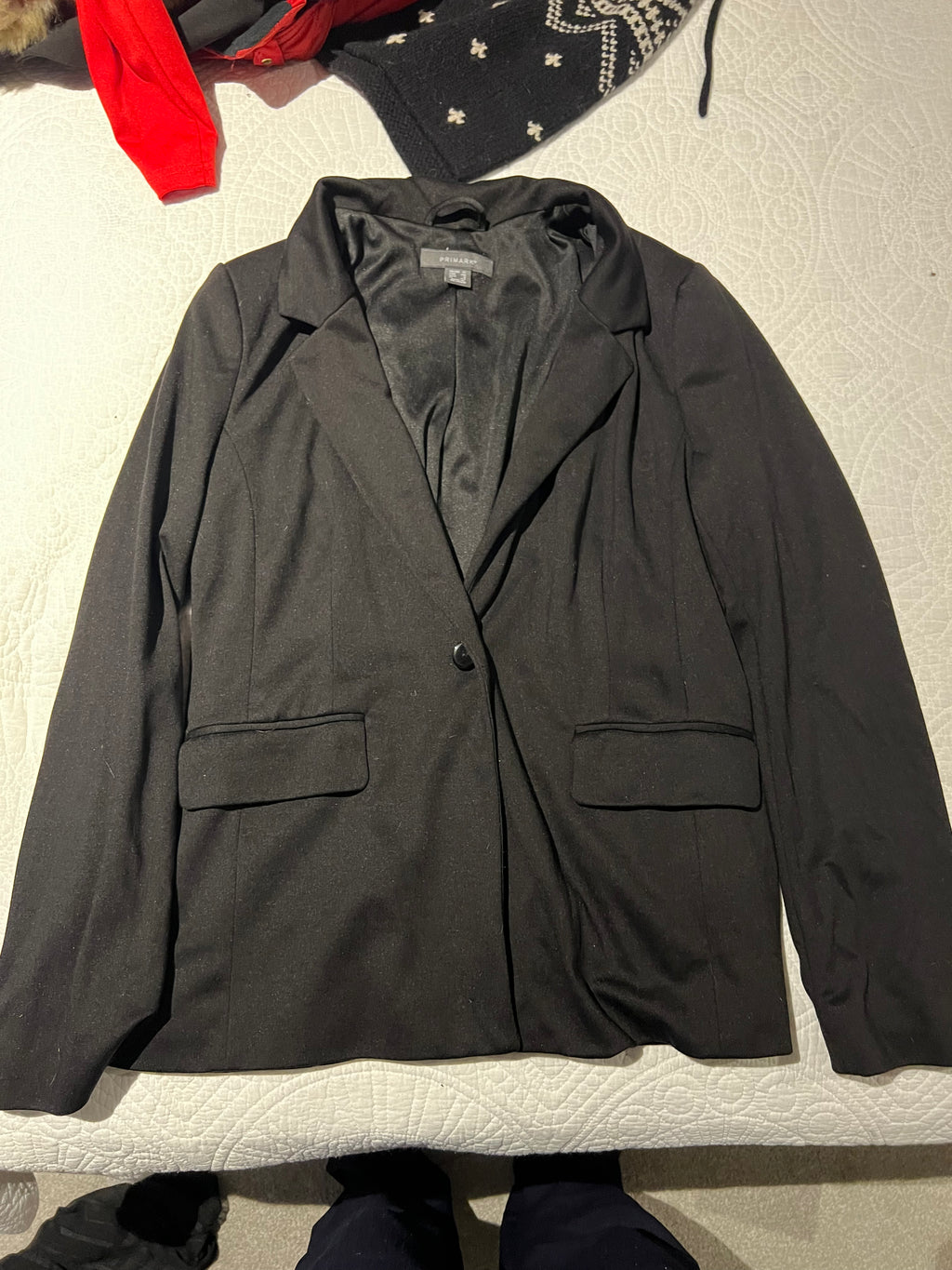 Black blazer