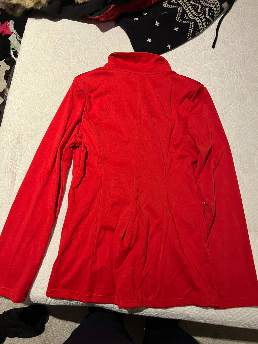 Red blazer