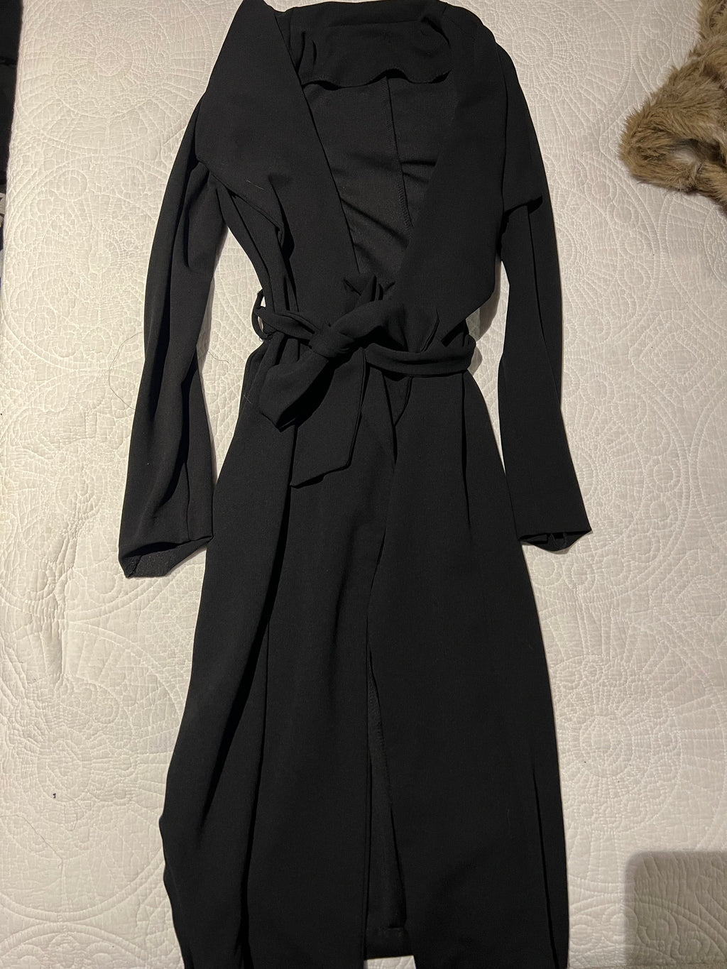 Long black jacket