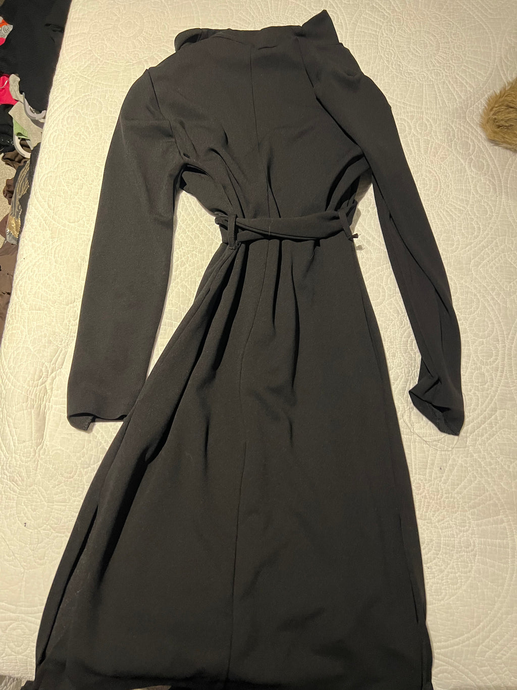 Long black jacket