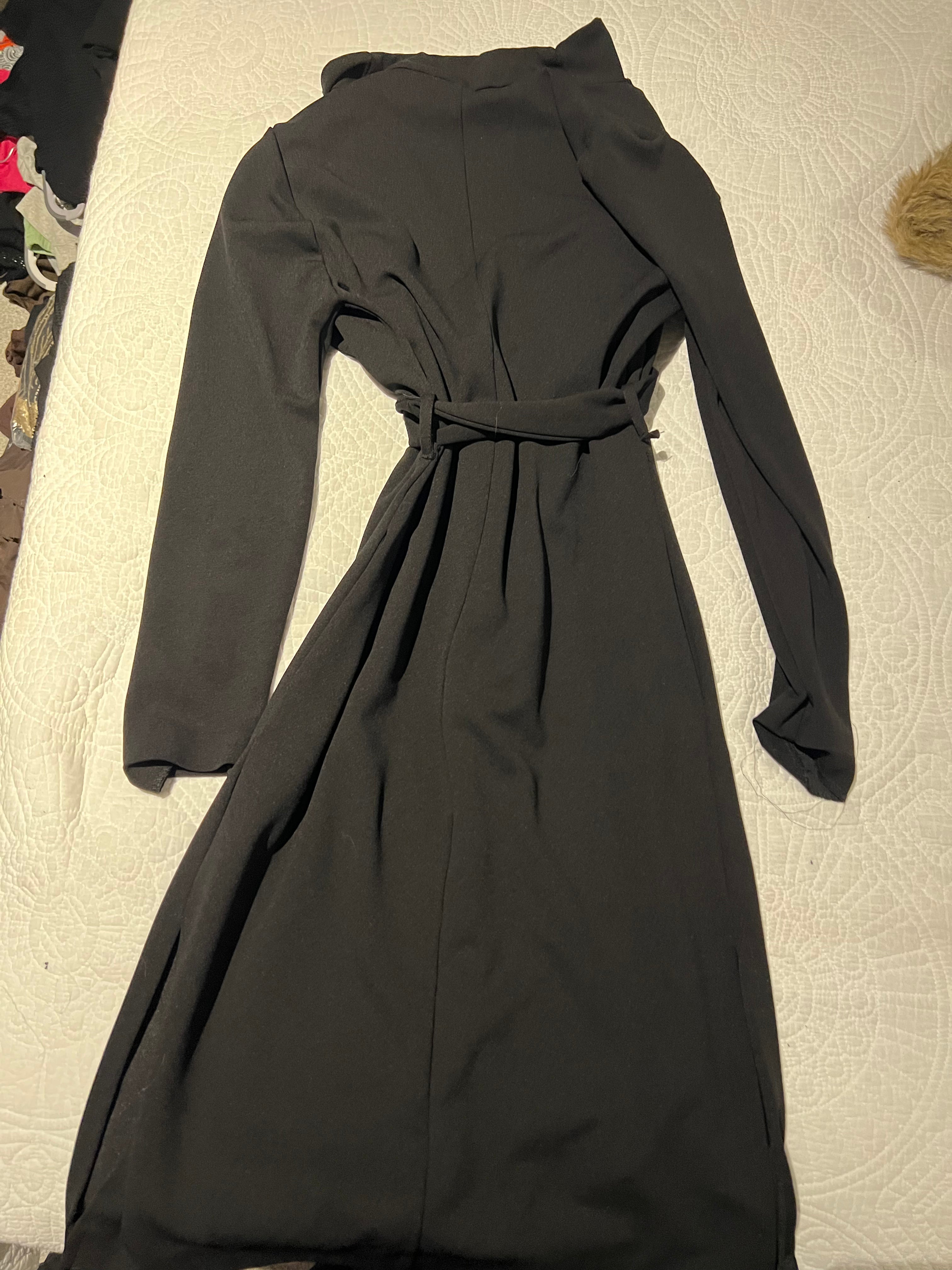 Long black jacket
