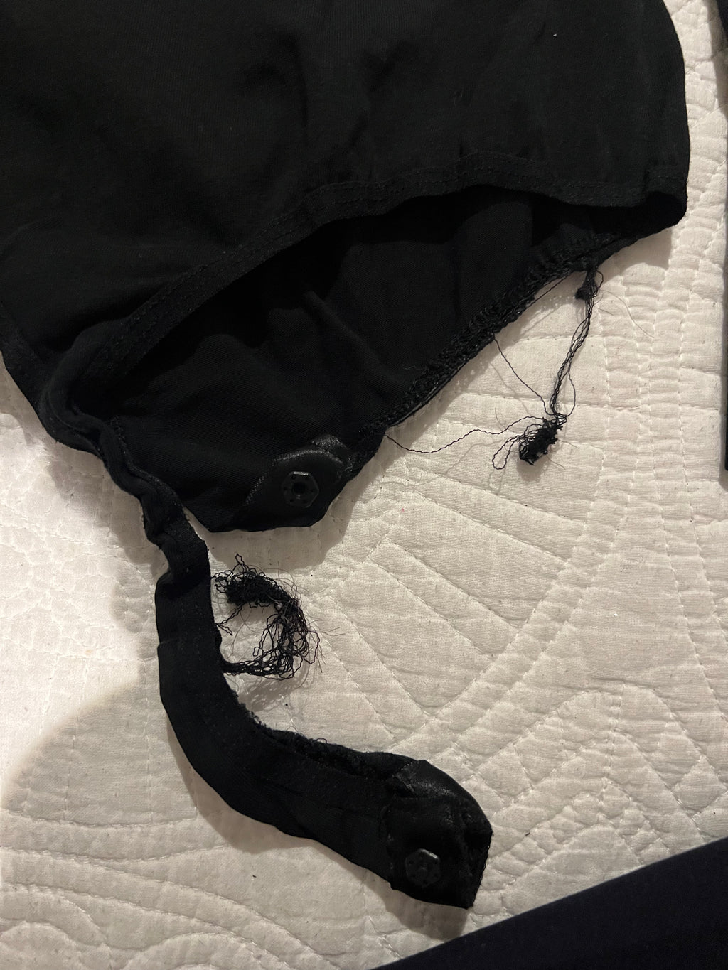 Long sleeve black bodysuit