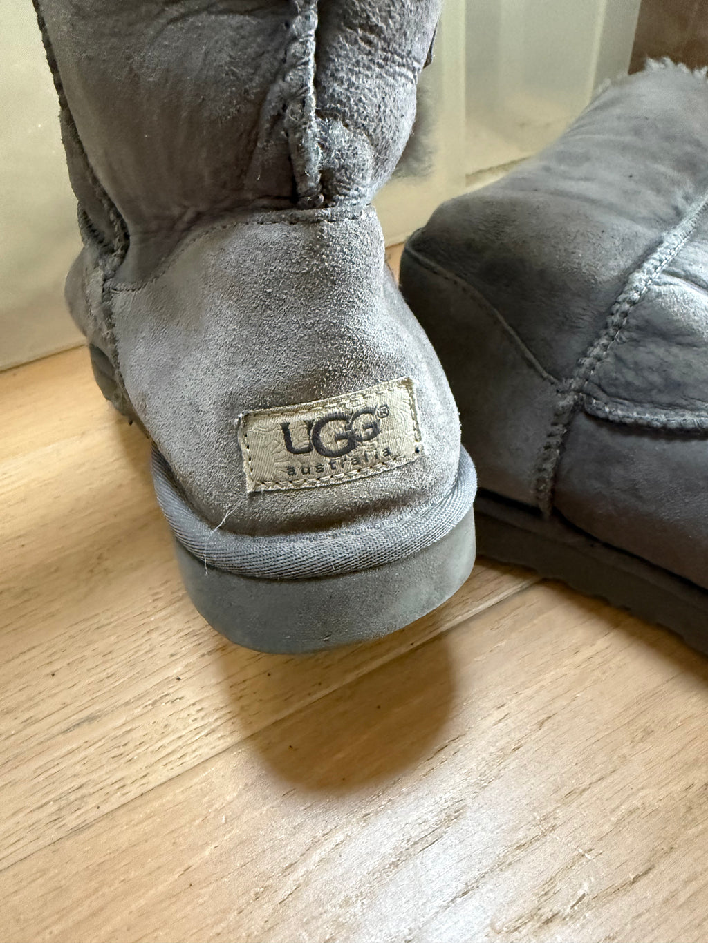 UGG grey high boots