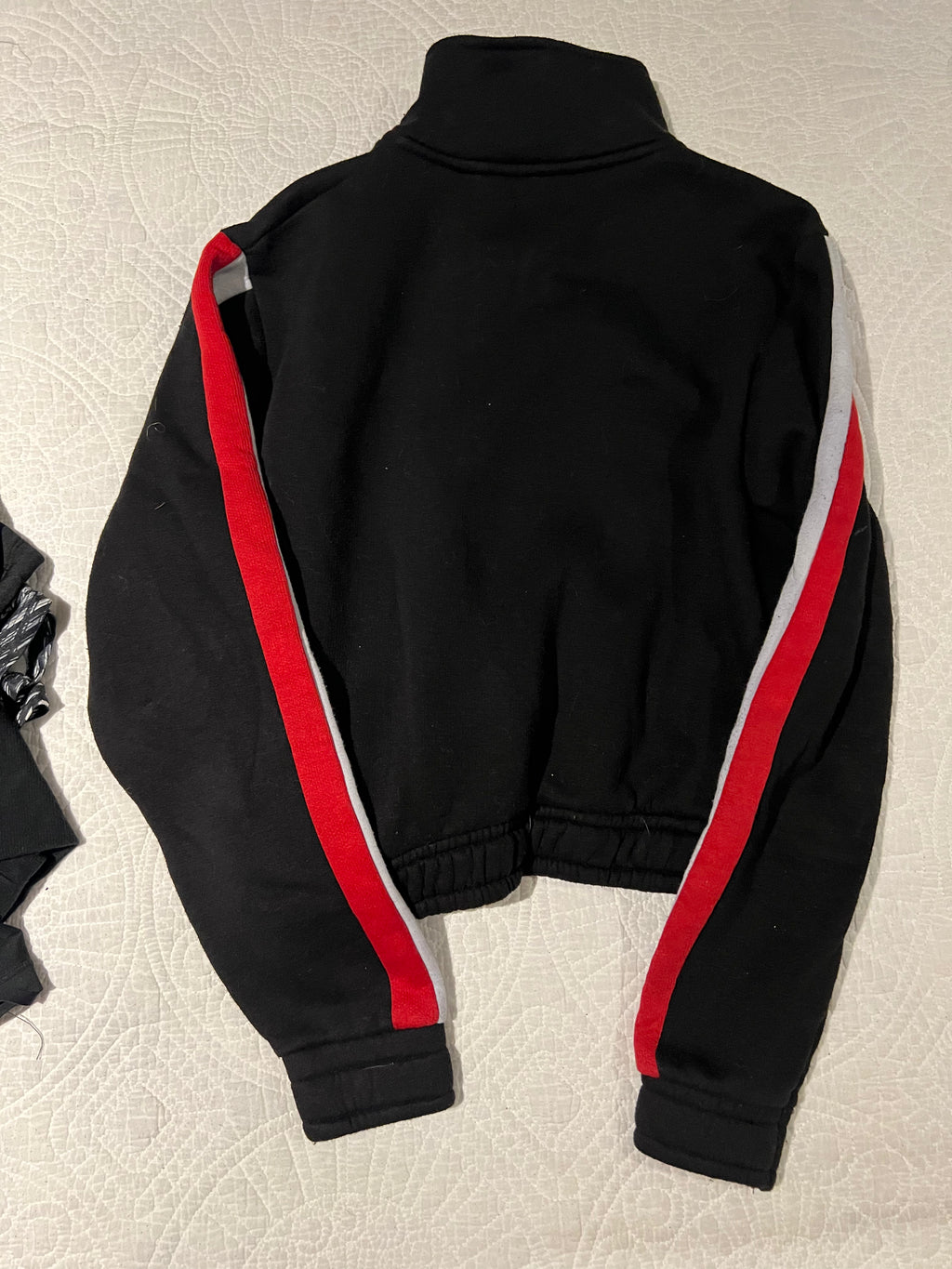 Black zip up jacket