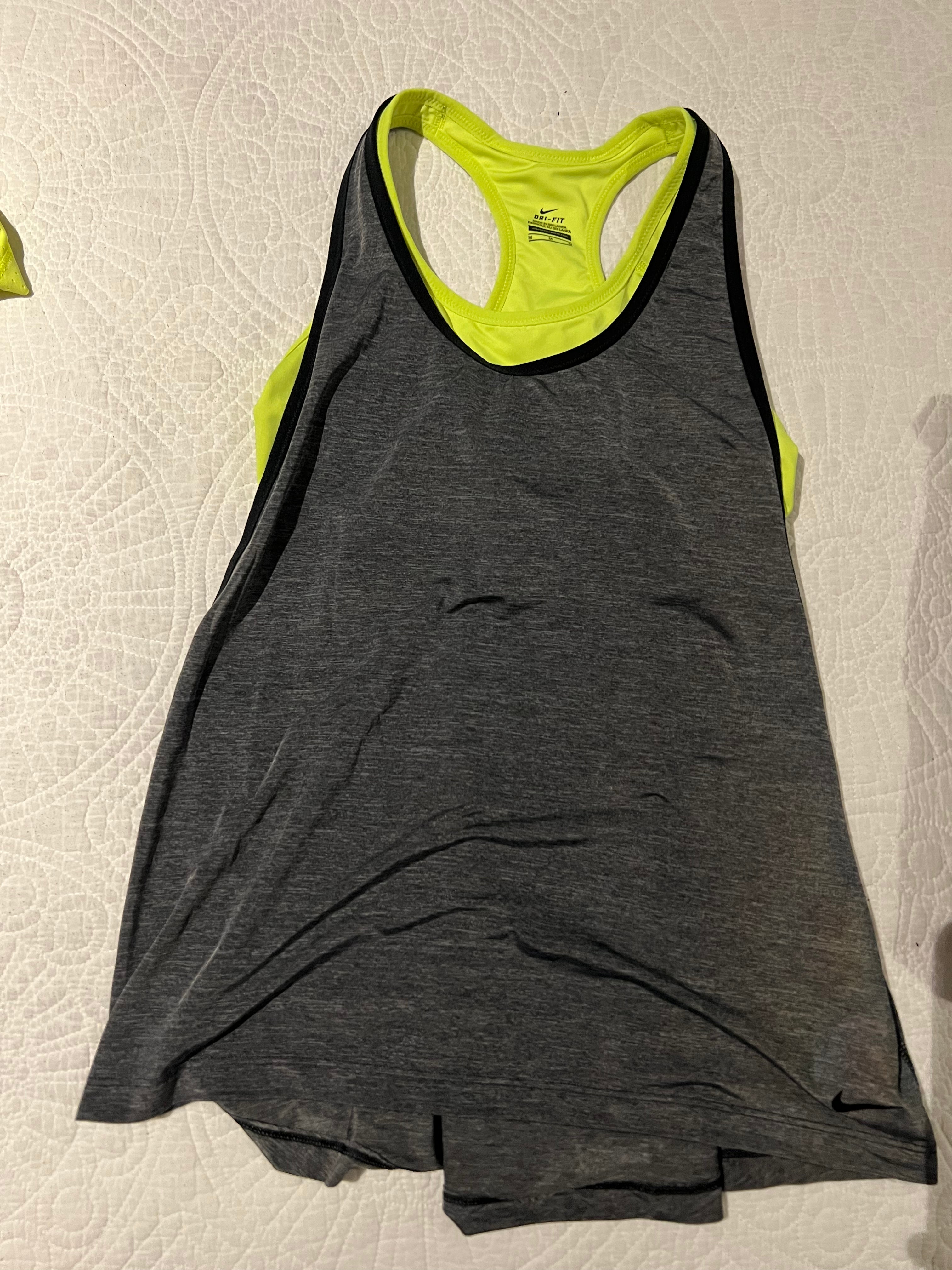 Nike grey sport top