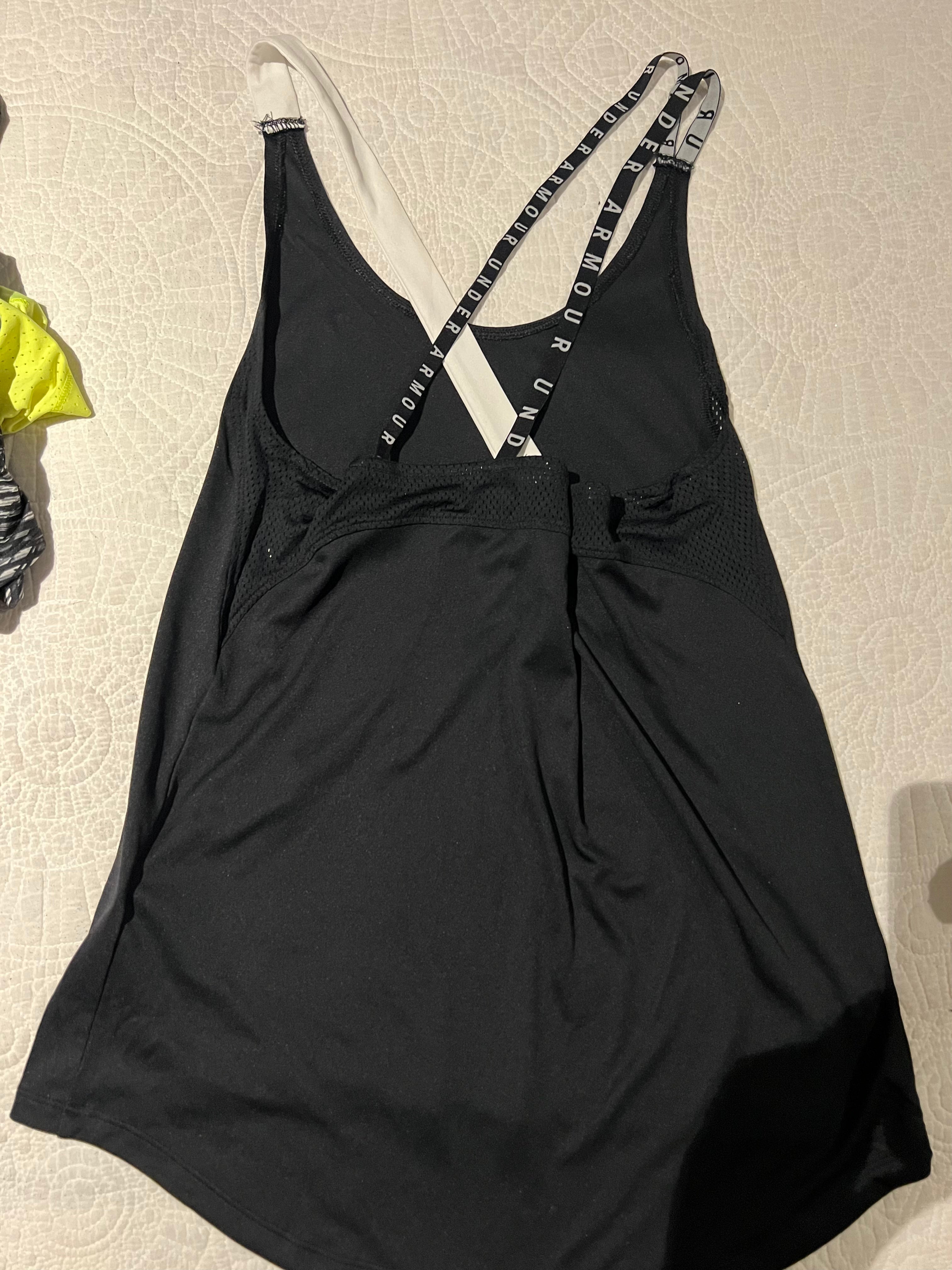 Black Under Armour sports top