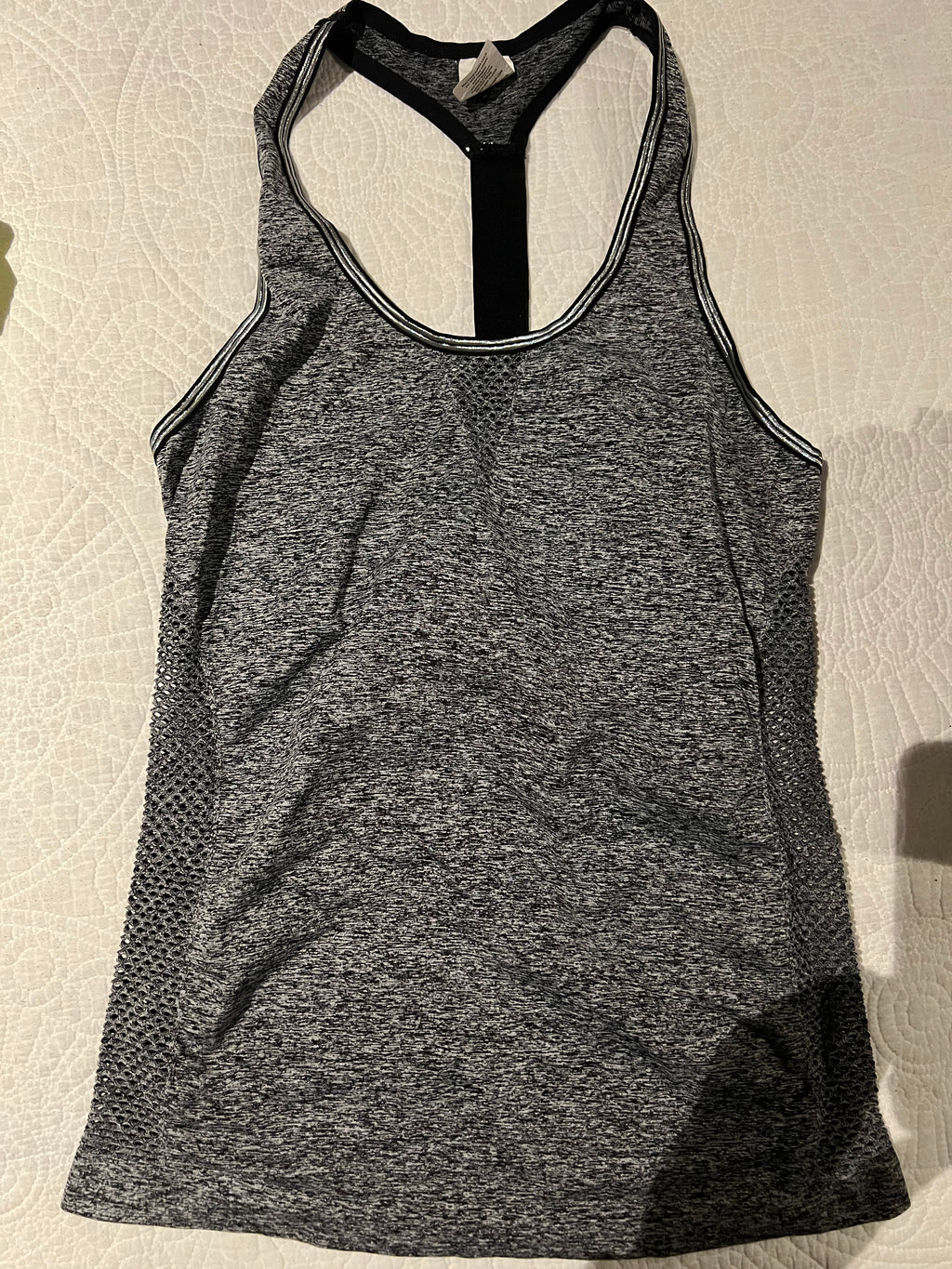 Grey sports vest
