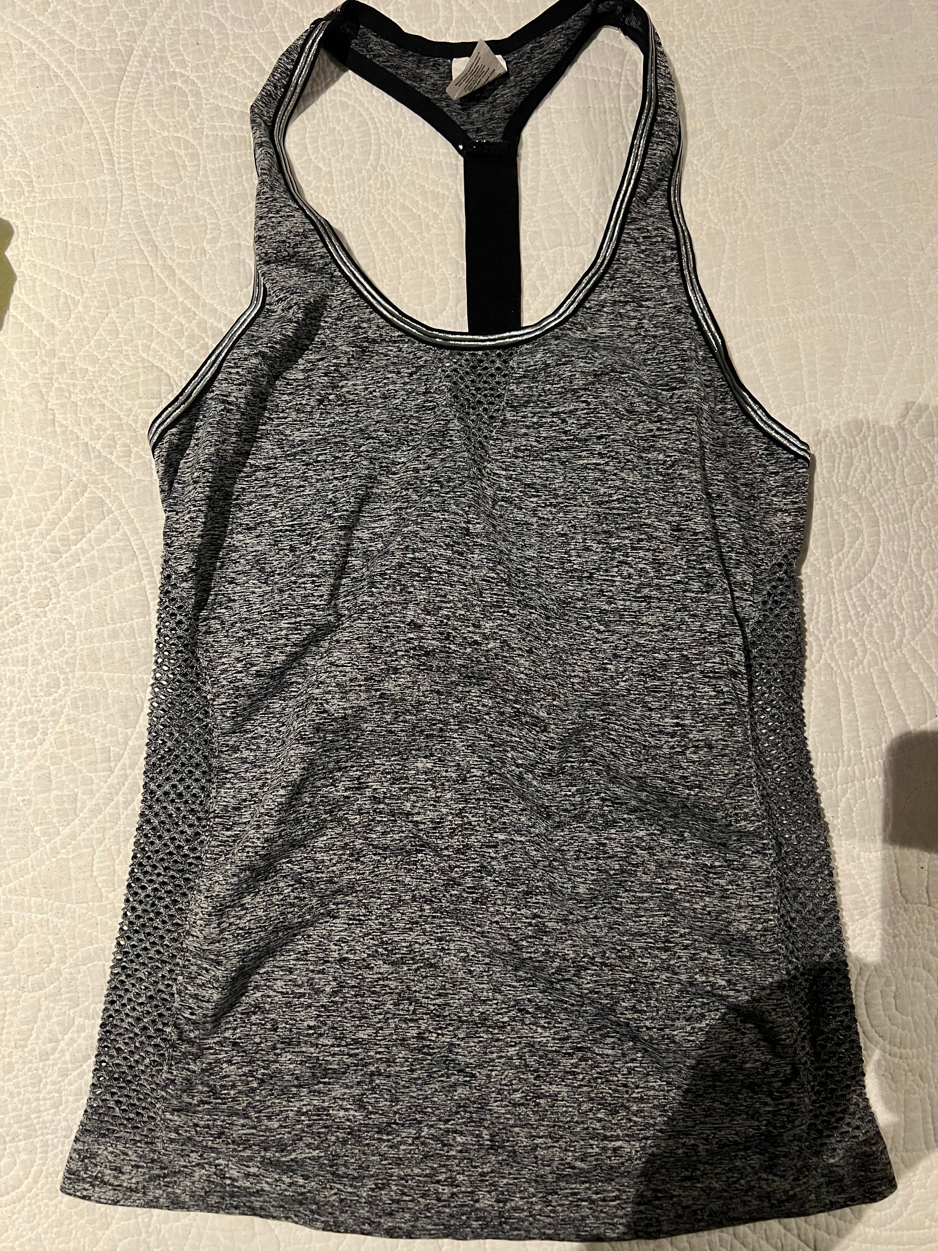 Grey sports vest