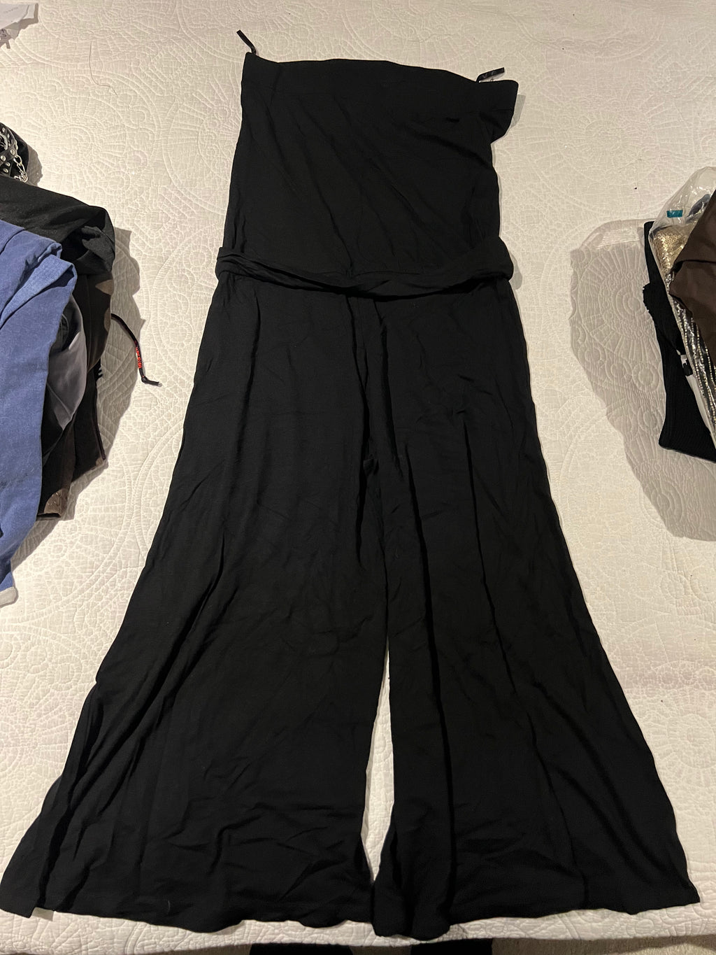 Black tube romper