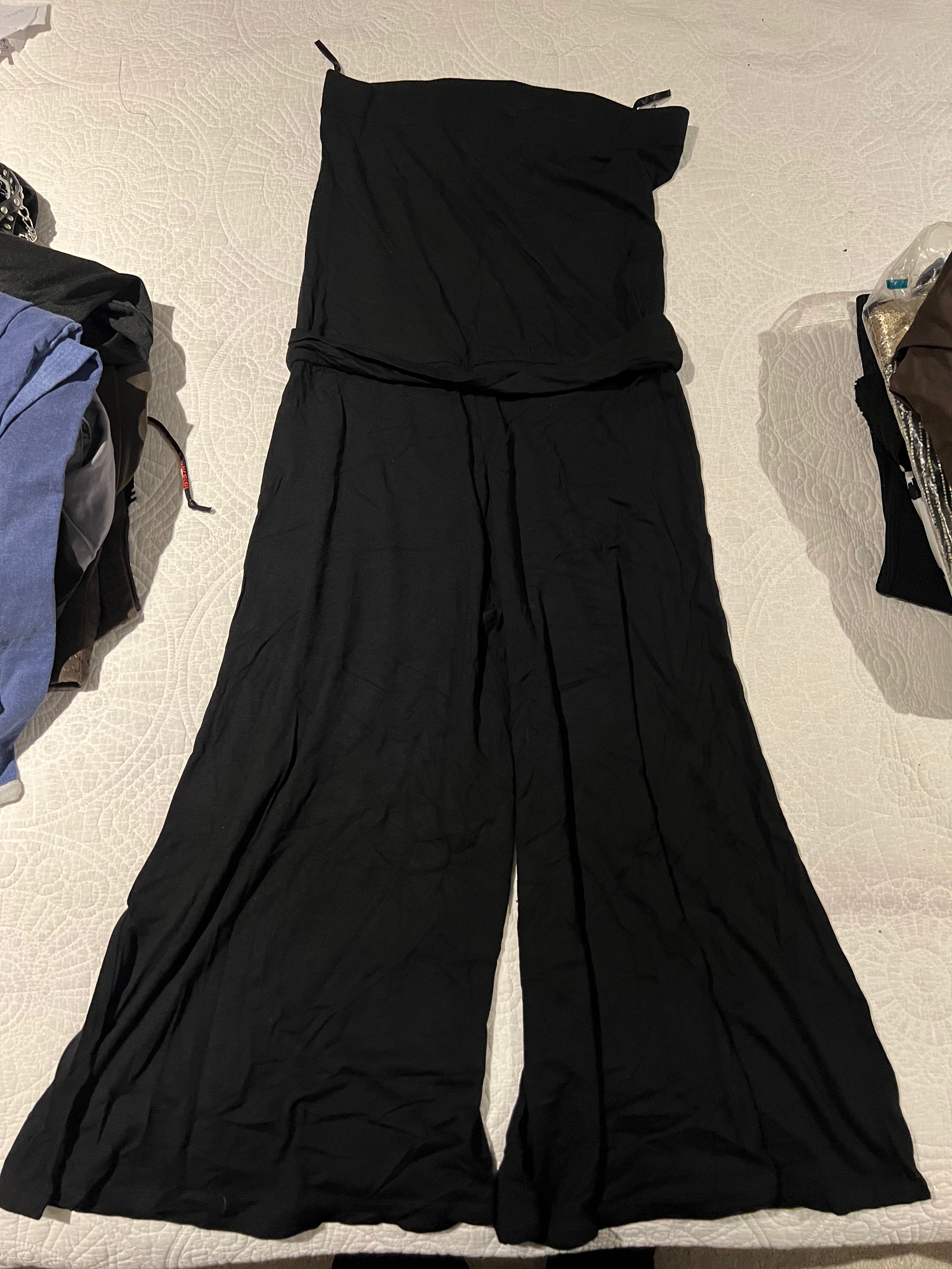 Black tube romper
