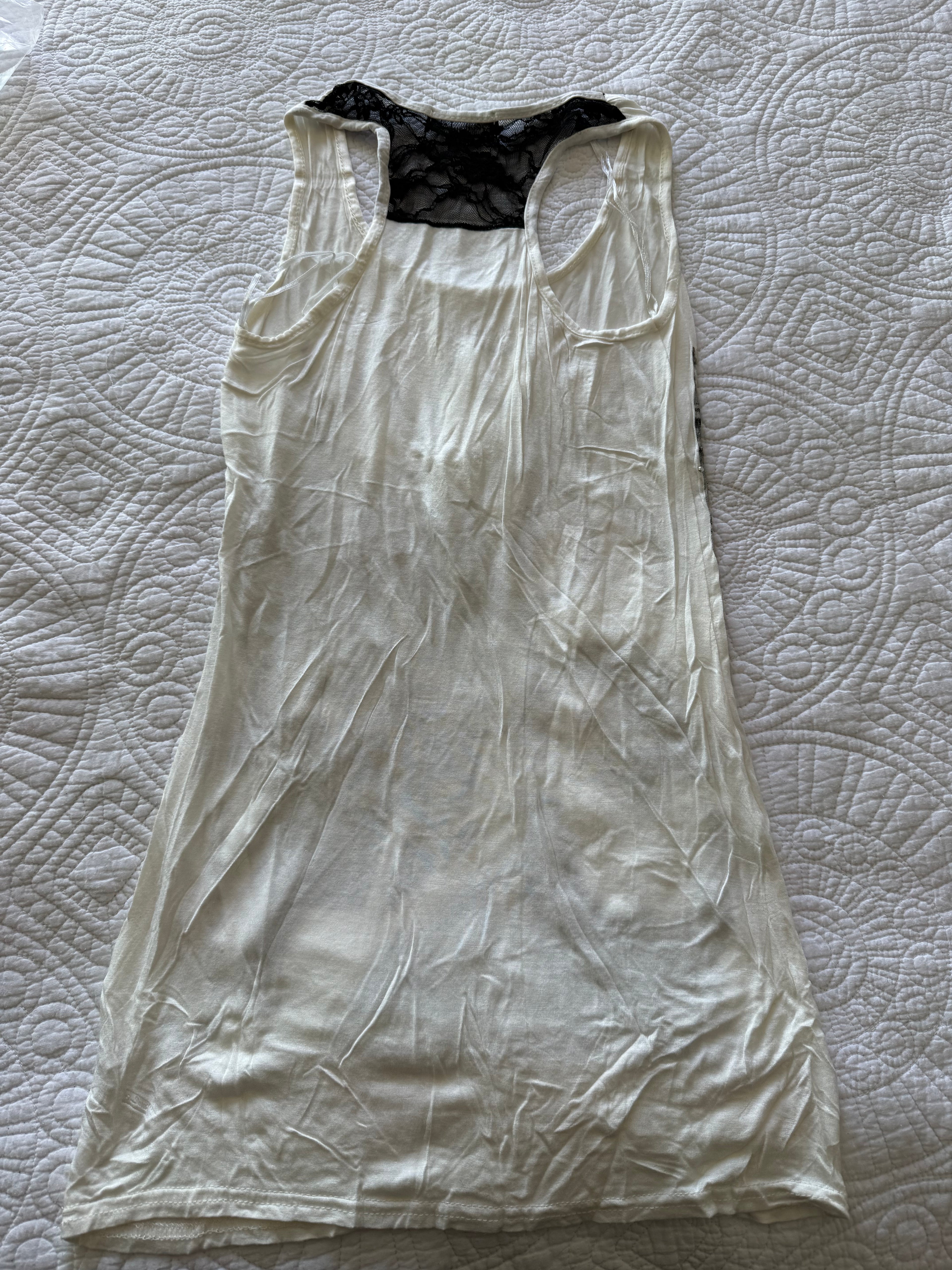 Glamour Babe white top