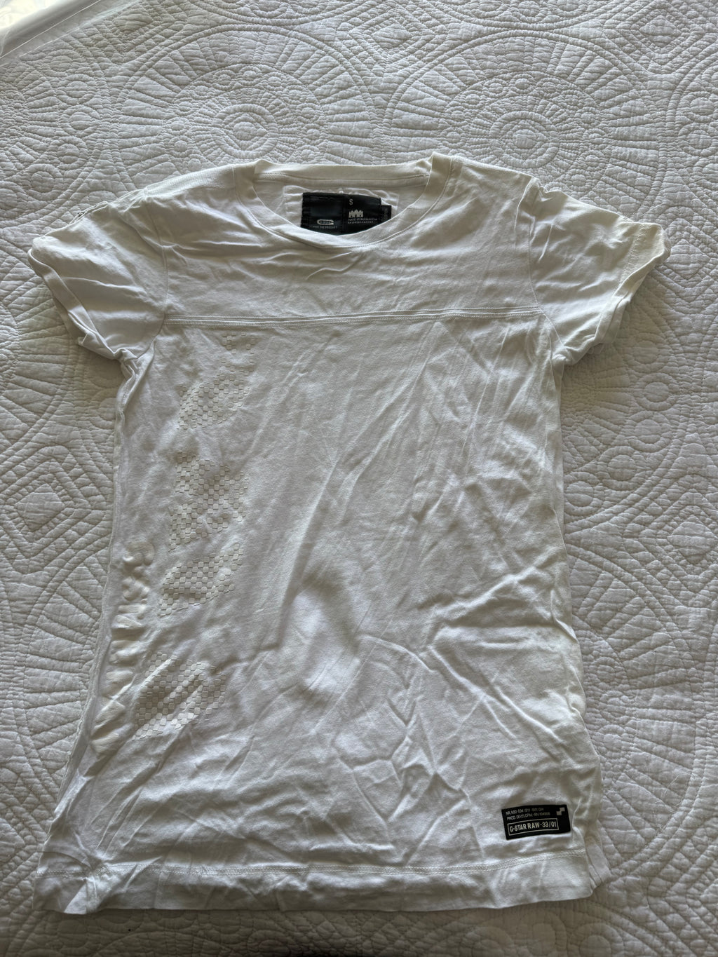 White G star top