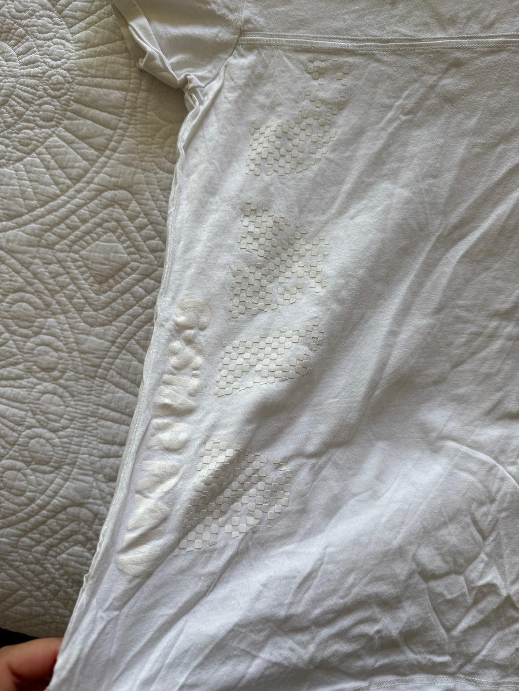 White G star top