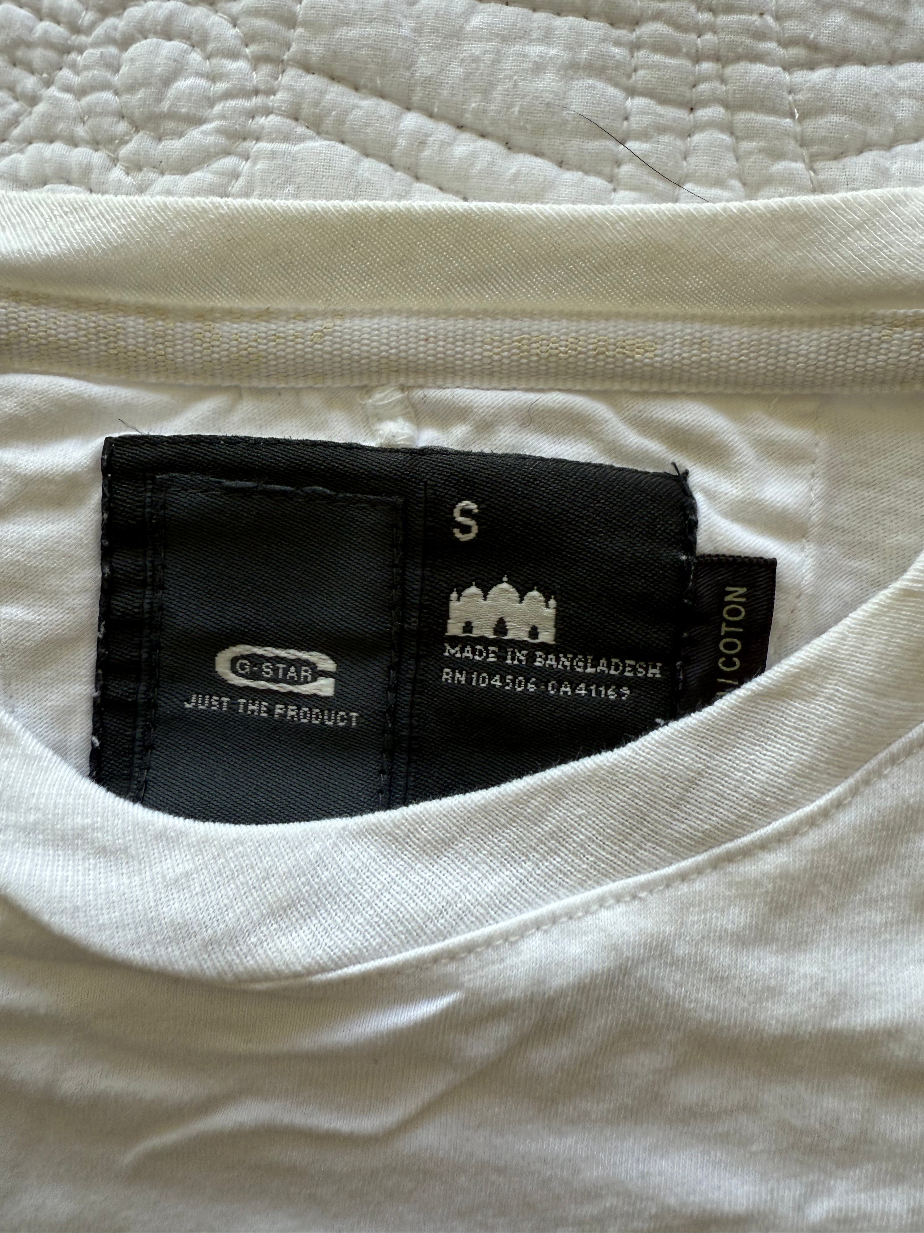 White G star top