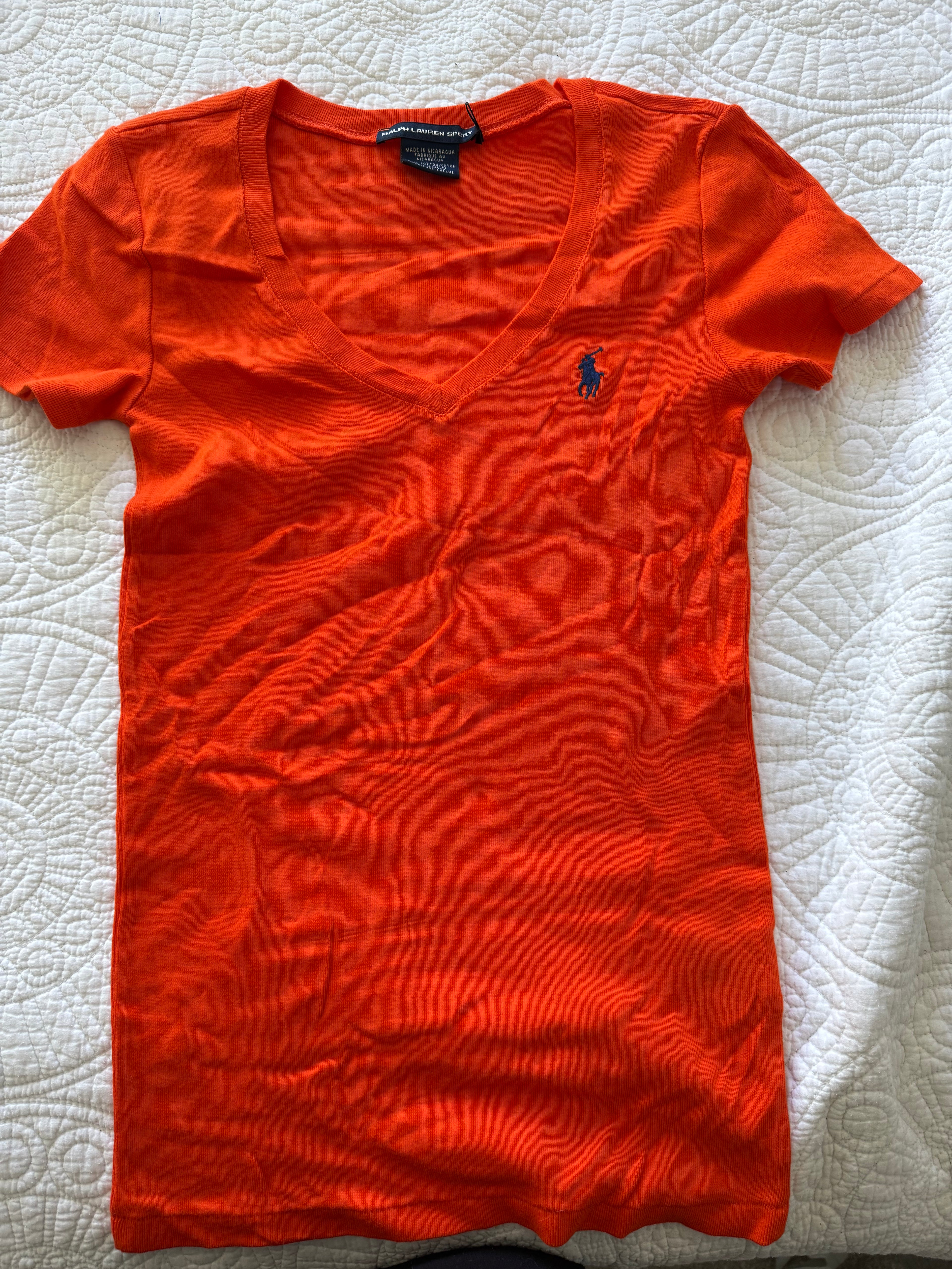 Ralph Lauren orange top