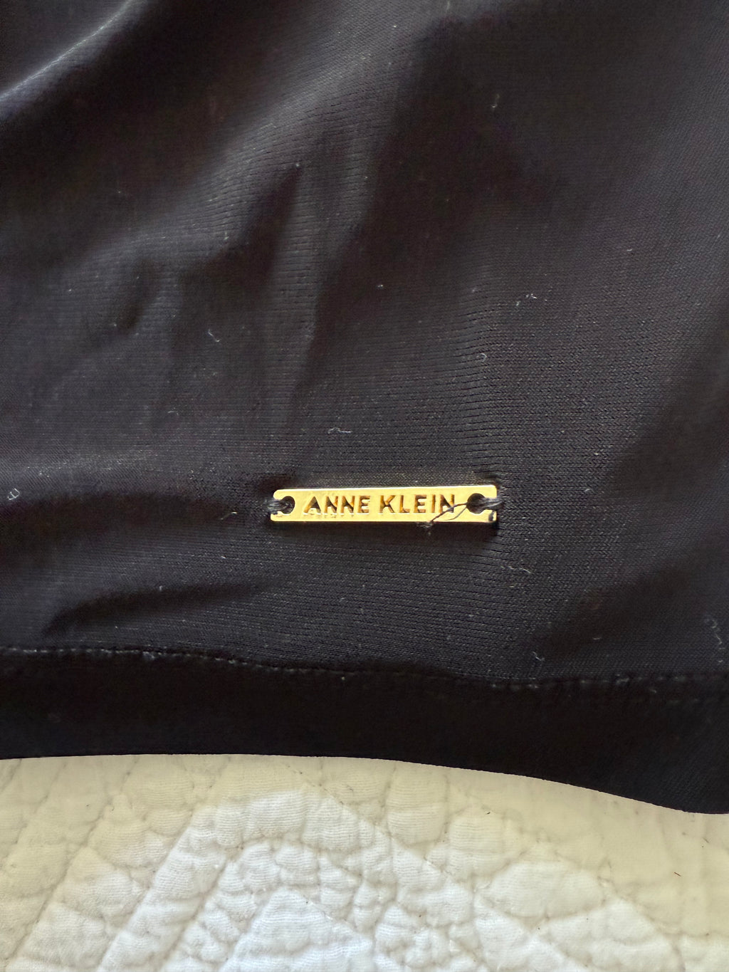 Anne Klein black shirt