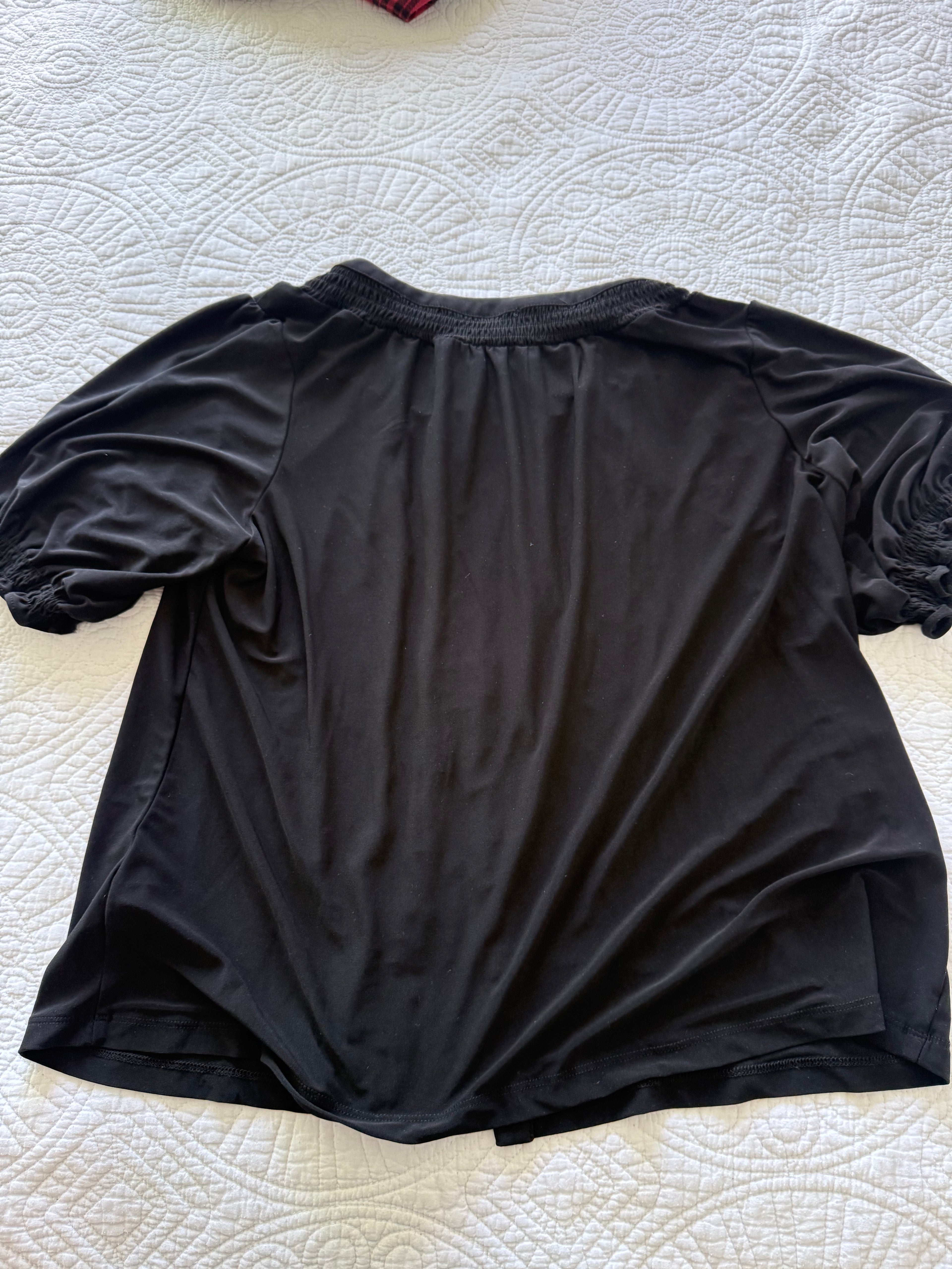 Anne Klein black shirt