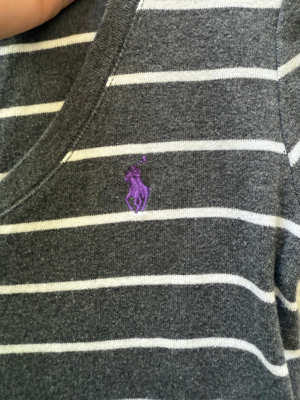 Stripy Ralph Lauren top