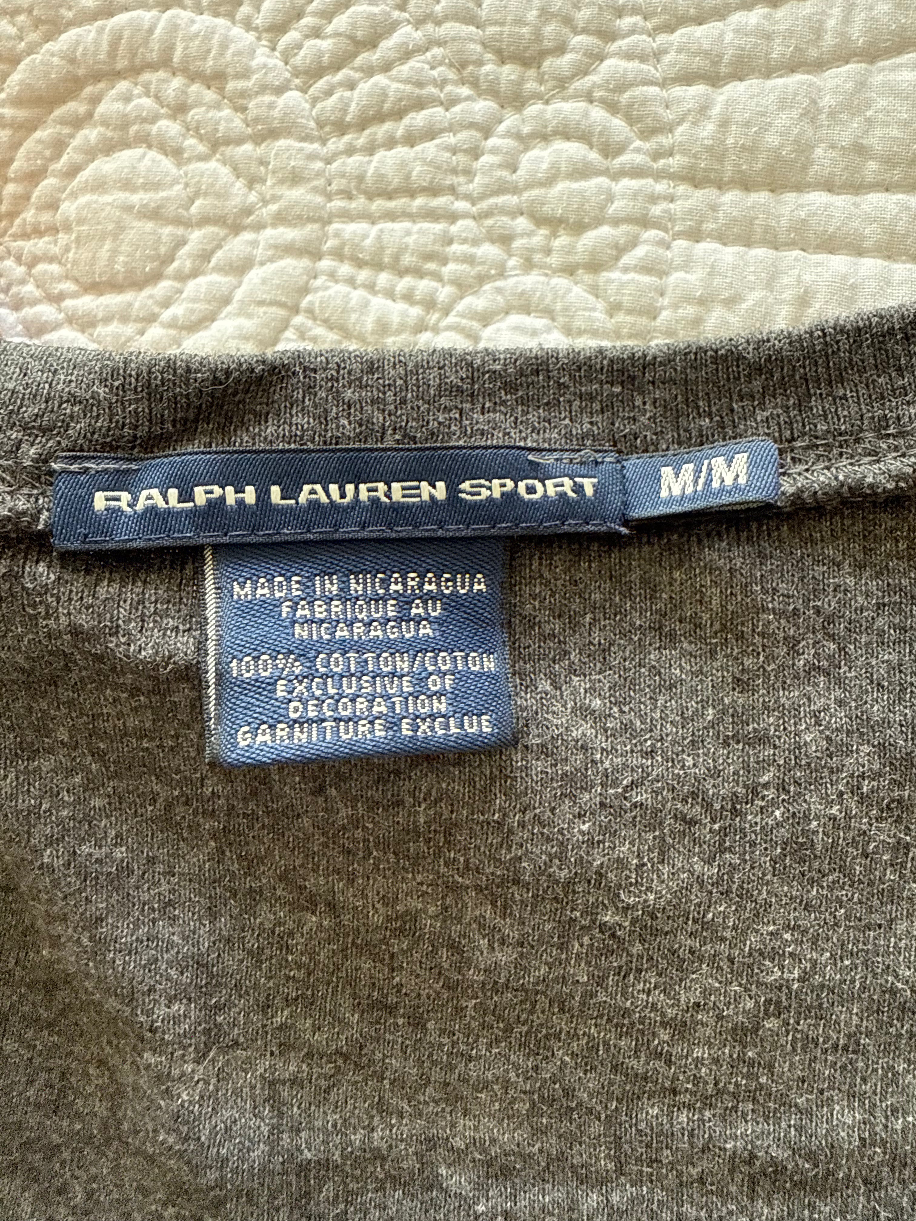 Grey Ralph Lauren top