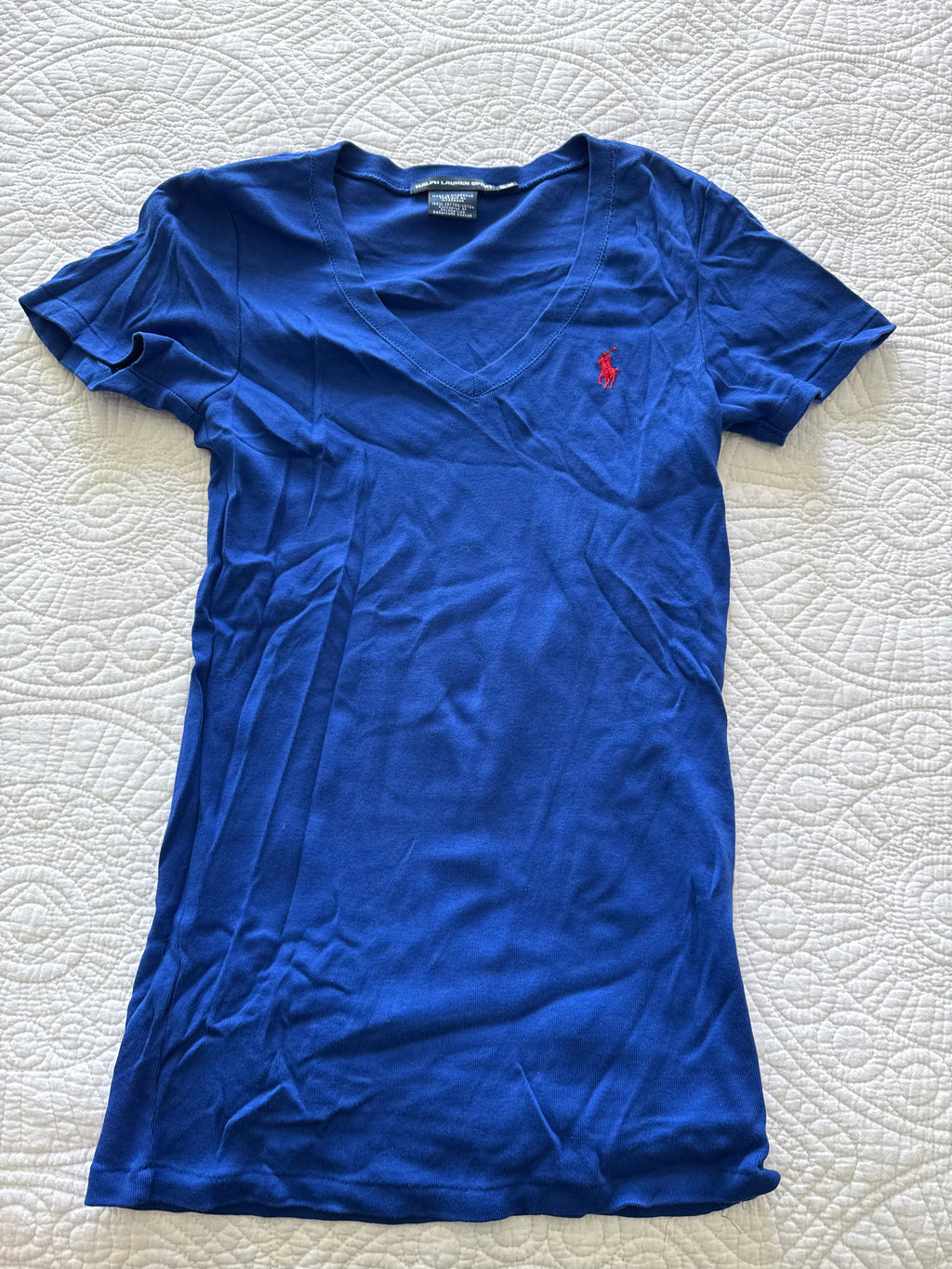 Blue Ralph Lauren top