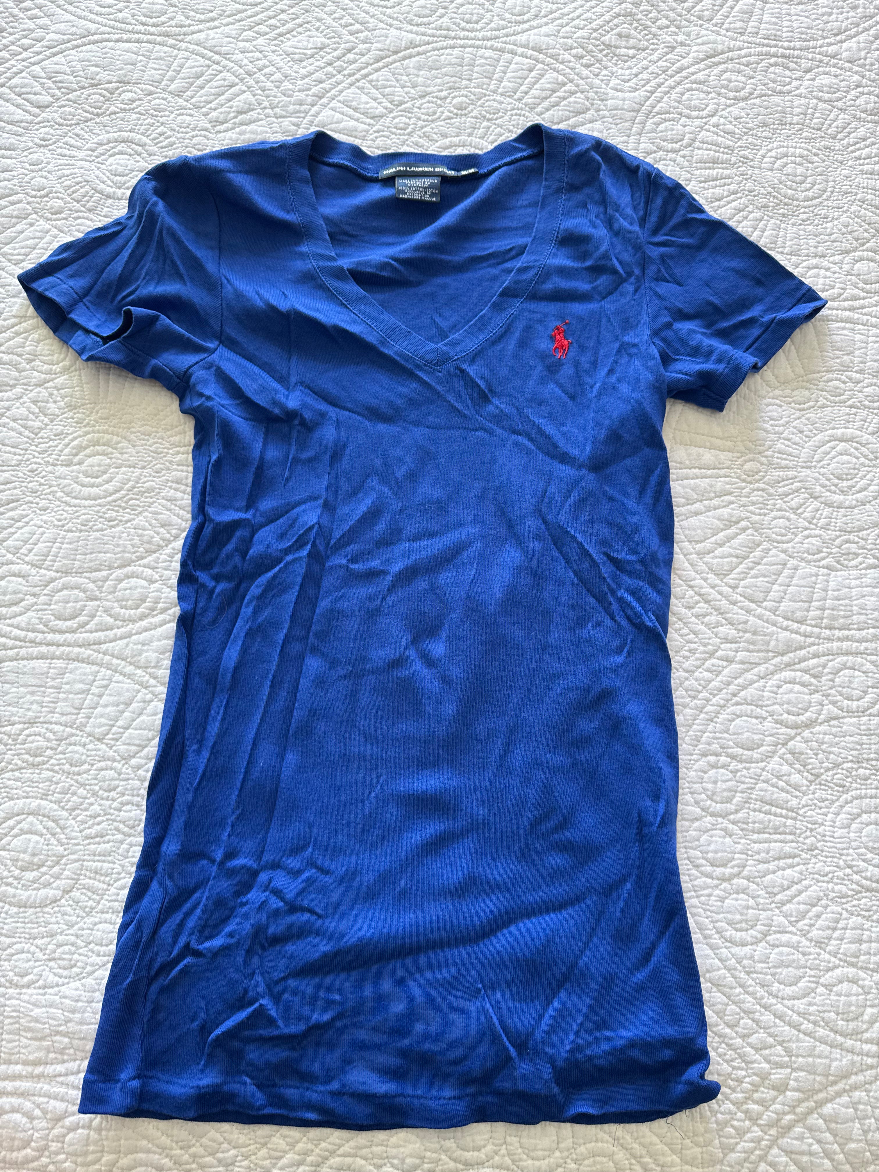 Blue Ralph Lauren top