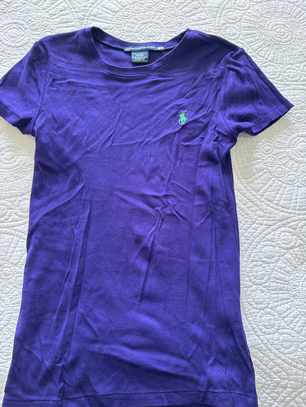Purple Ralph Lauren top