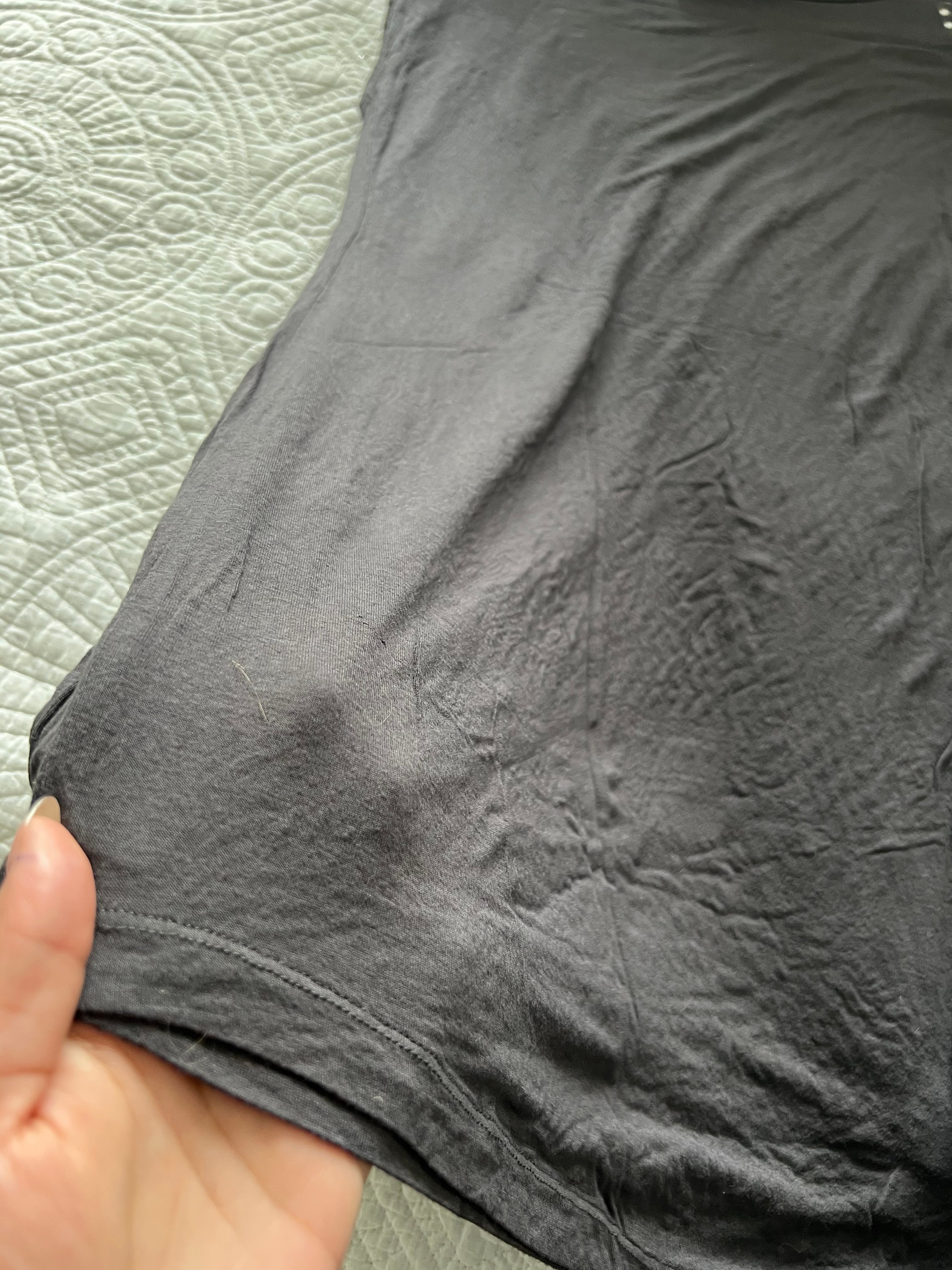 Grey turtle neck top