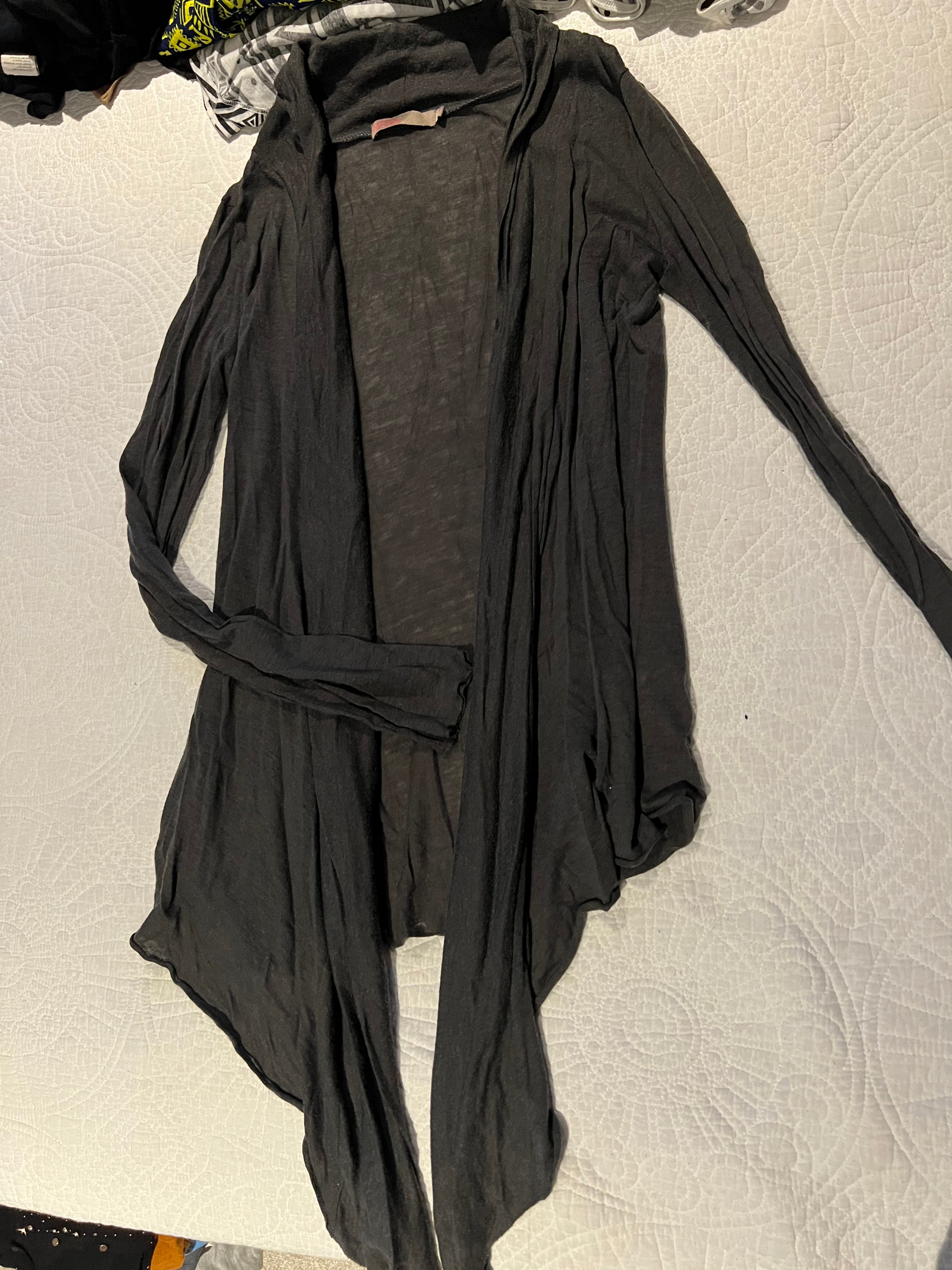 Grey cardigan
